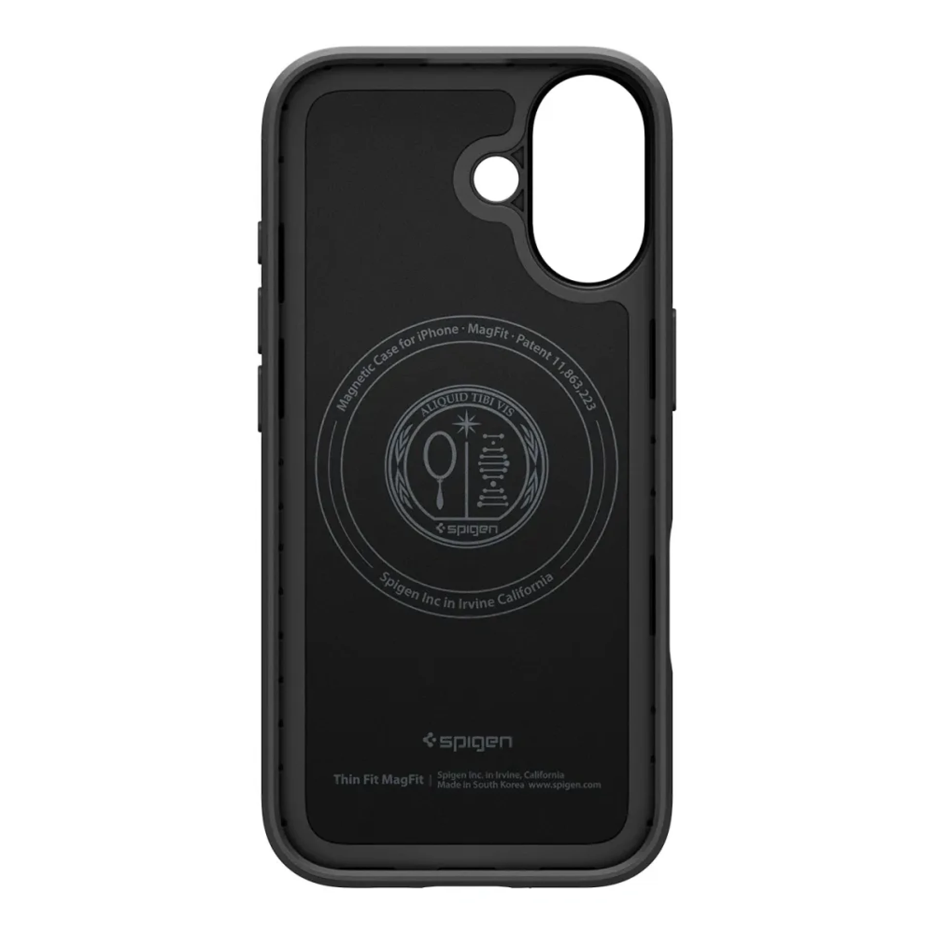 Maska Spigen Thin Fit MagSafe za iPhone 17 crna