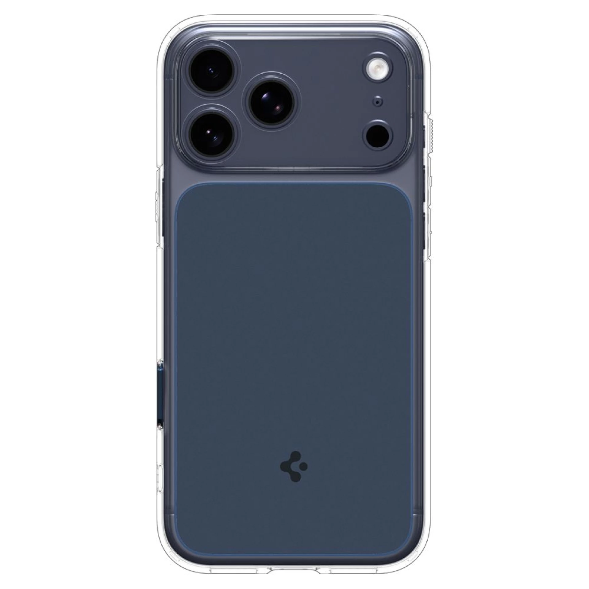 Maska Spigen Thin Fit MagSafe za iPhone 17 Pro Max clear plava