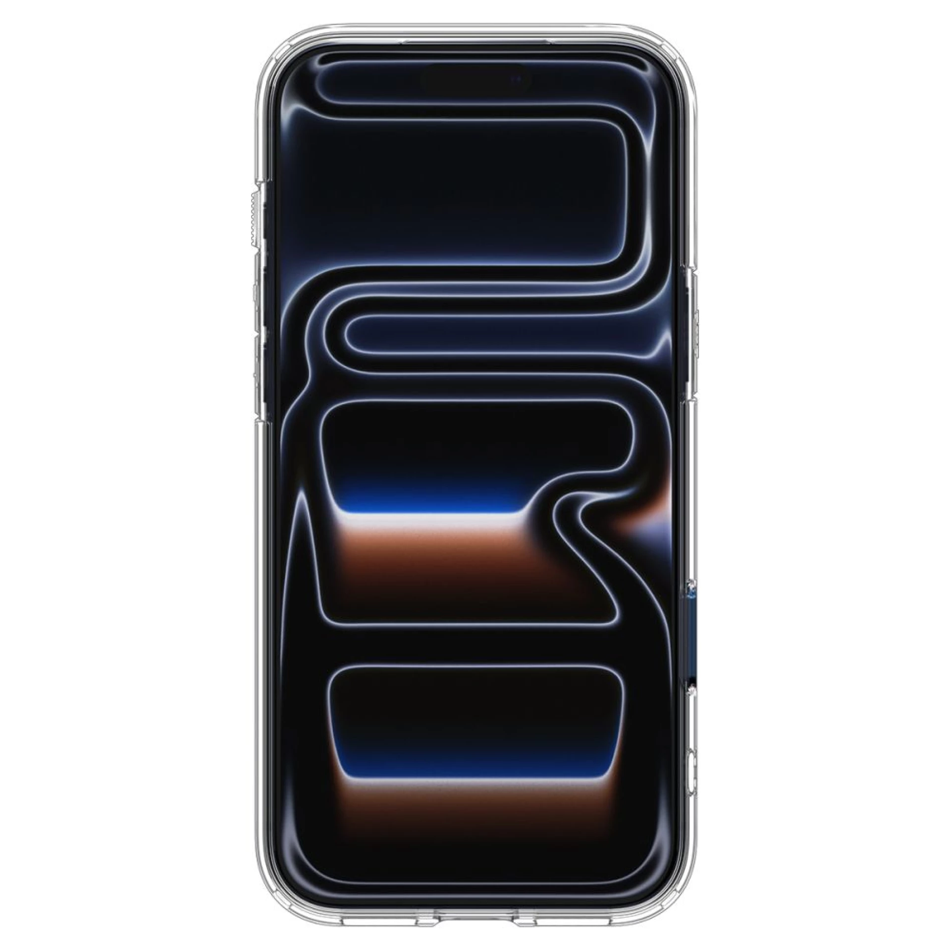 Maska Spigen Thin Fit MagSafe za iPhone 17 Pro Max clear plava