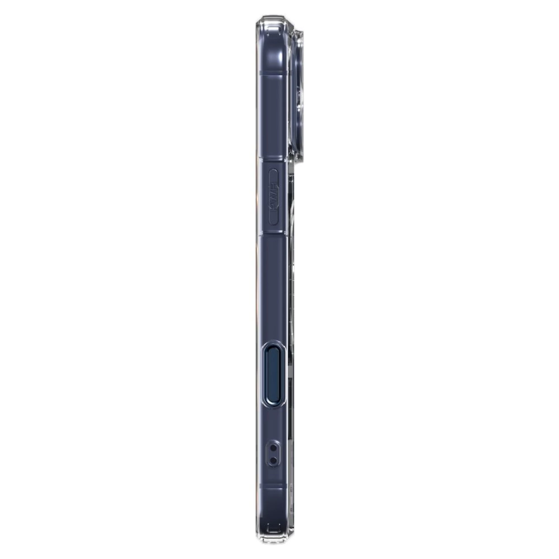 Maska Spigen Thin Fit MagSafe za iPhone 17 Pro Max clear plava