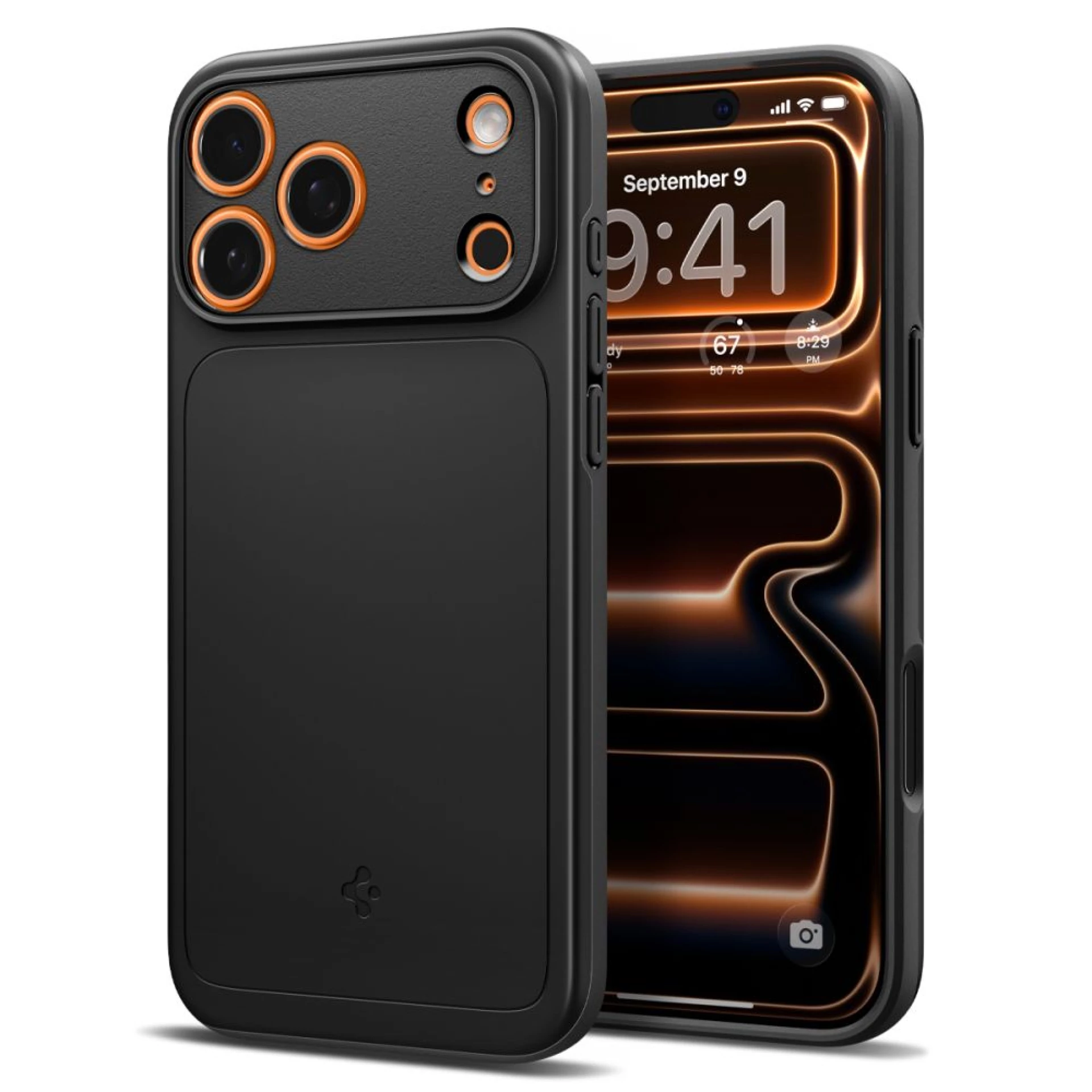 Maska Spigen Thin Fit MagSafe za iPhone 17 Pro Max crna