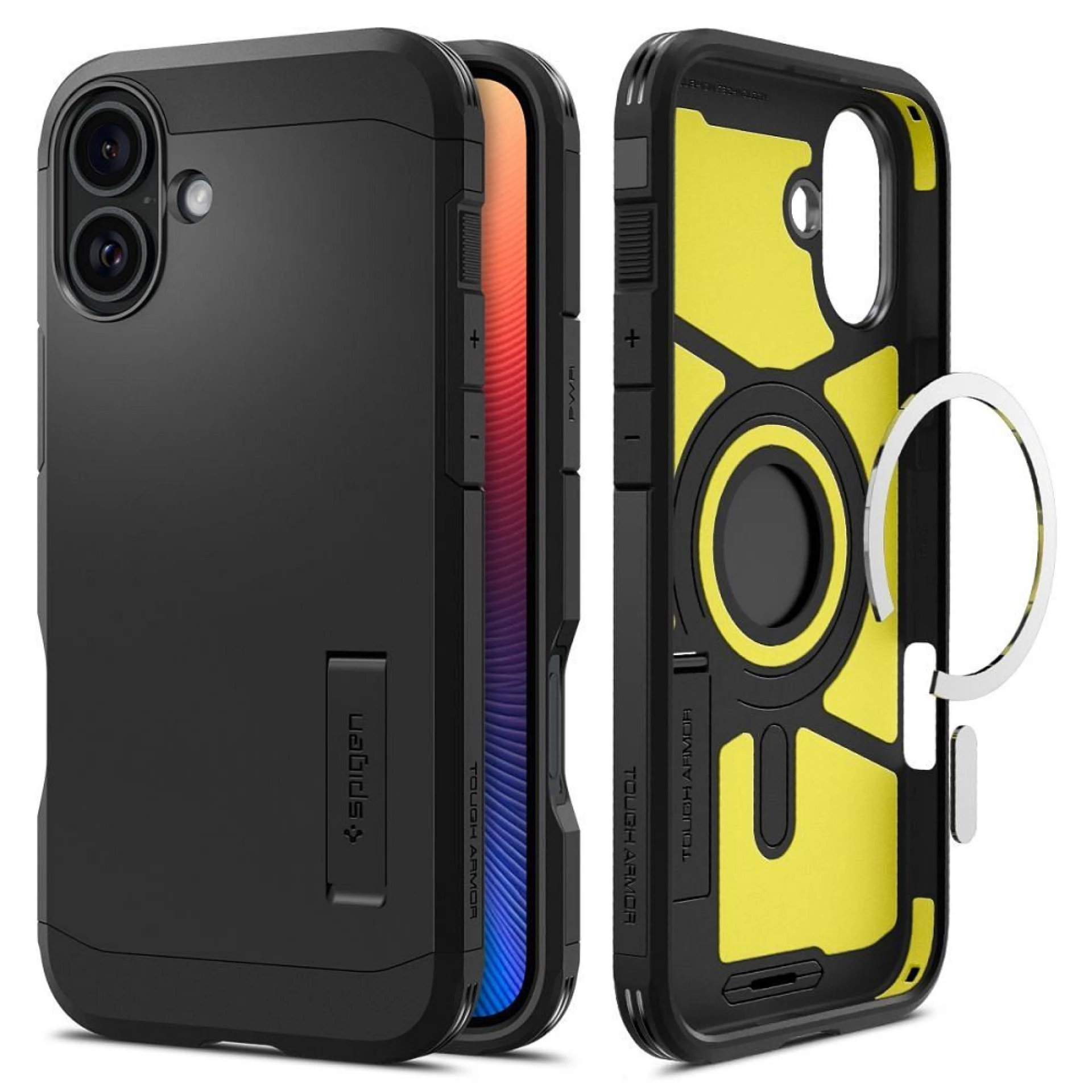Maska SPIGEN Tough Armor komp.sa MagSafe za iPhone 16 crna