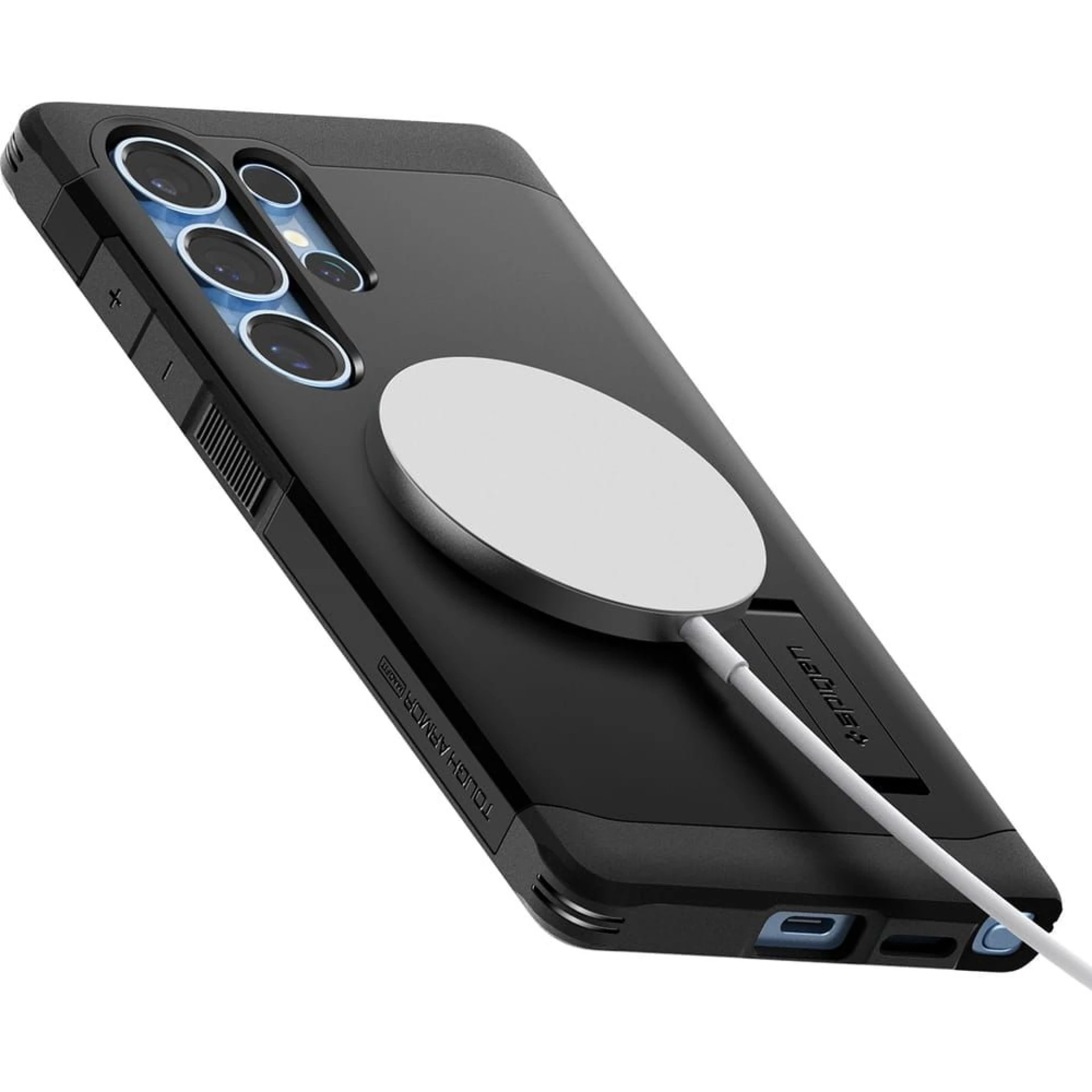Maska SPIGEN Tough Armor komp.sa MagSafe za Samsung S25 Ultra crna