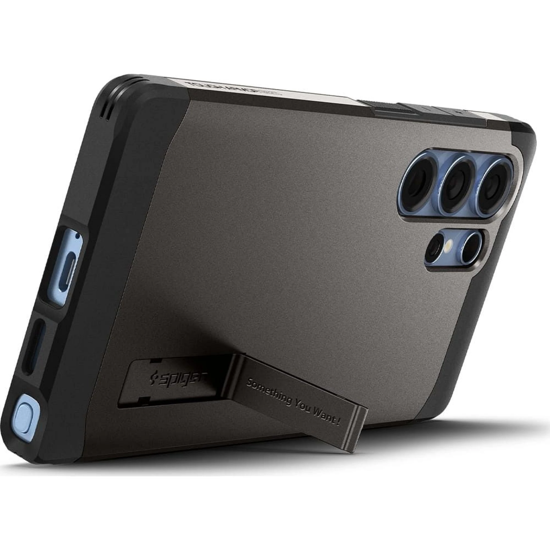 Maska SPIGEN Tough Armor komp.sa MagSafe za Samsung S25 Ultra gunmetal