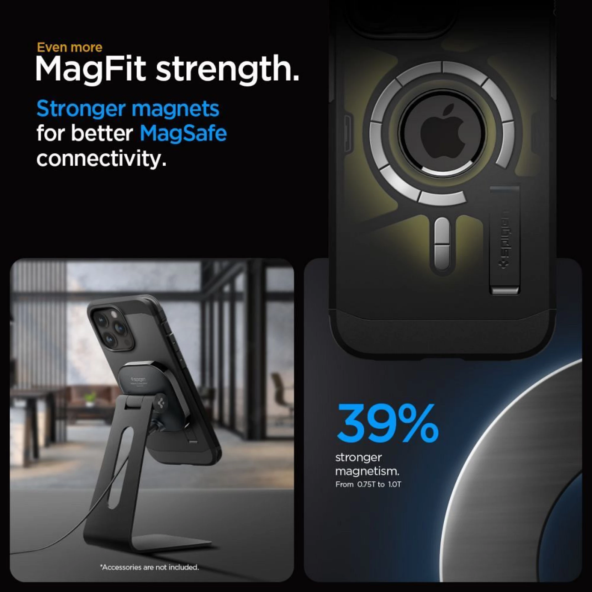 Maska SPIGEN Tough Armor MAG kompatibilna sa MagSafe za IPHONE 15 PRO MAX