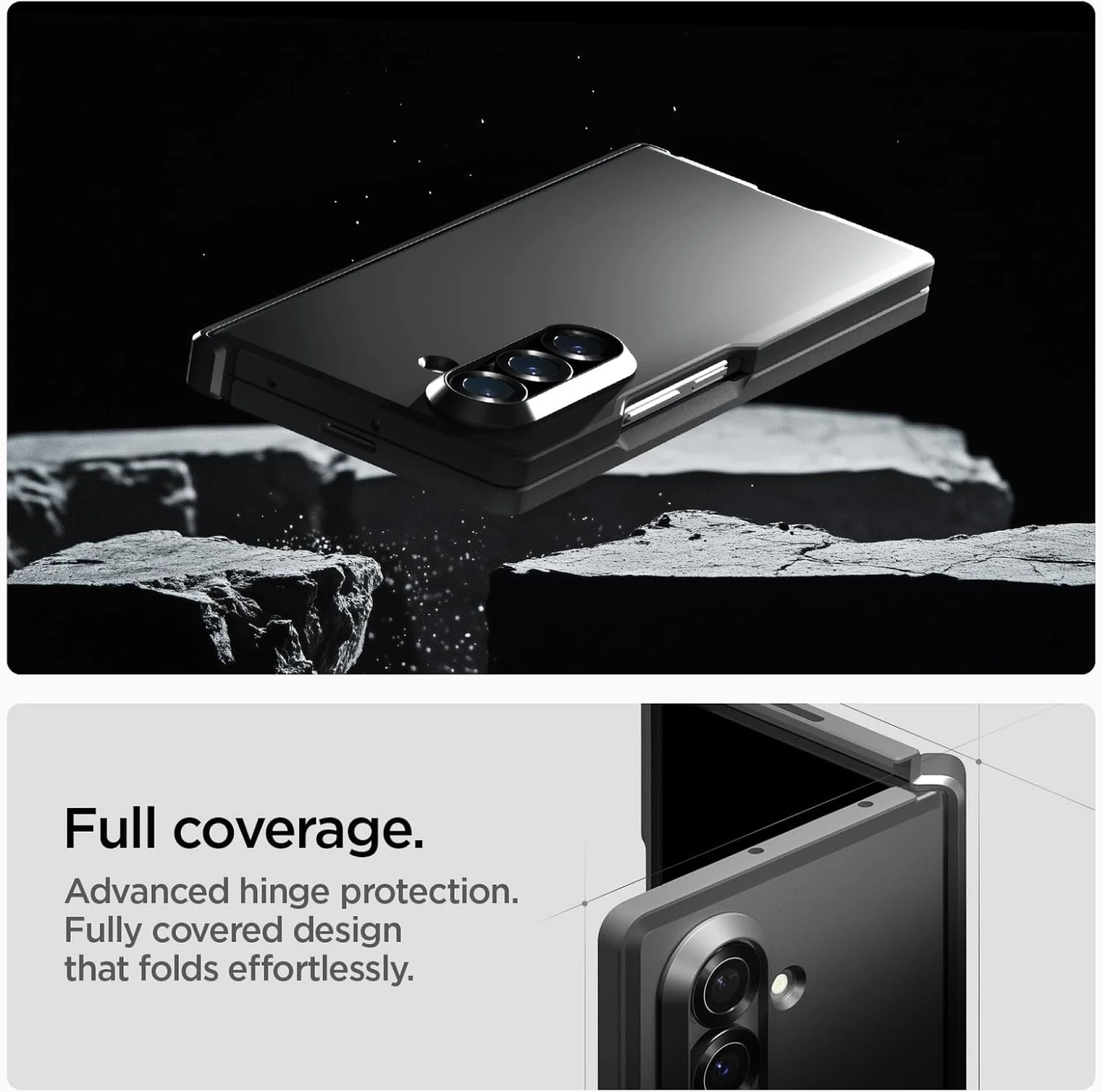 Maska SPIGEN Tough Armor Pro Mag Fit za Samsung Z Fold7 crna