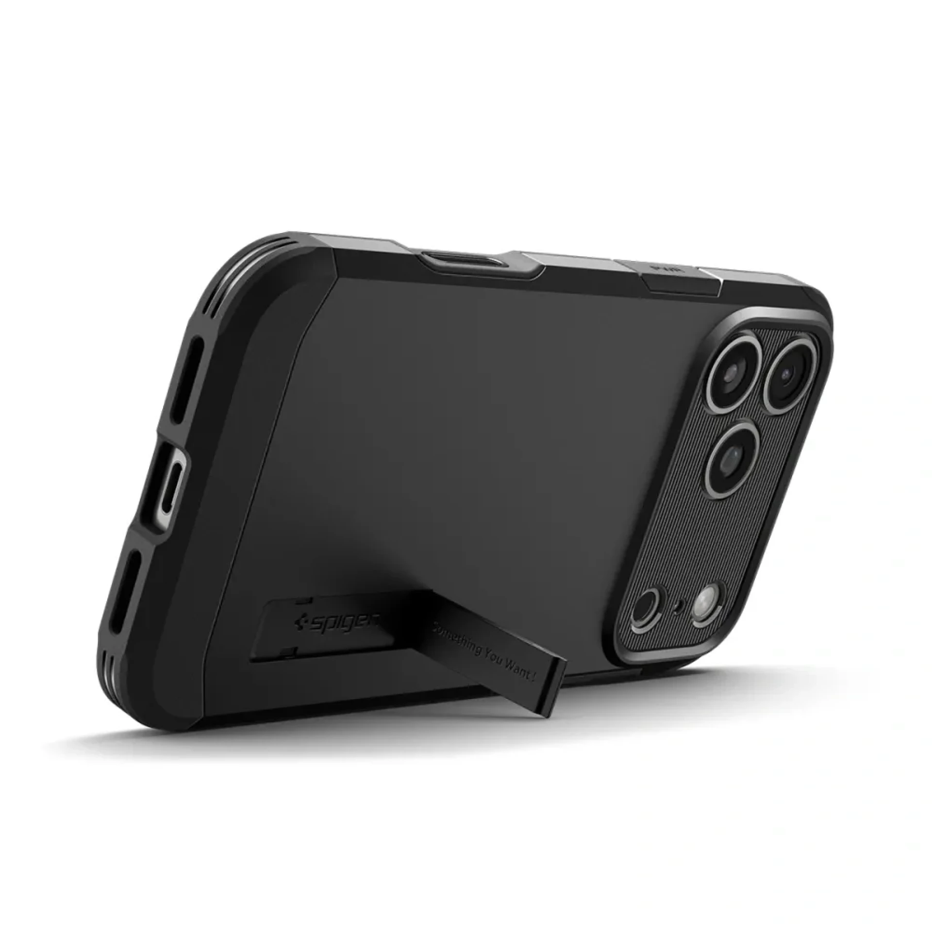 Maska Spigen Tough Armor "T" MagSafe za iPhone 17 Pro crna