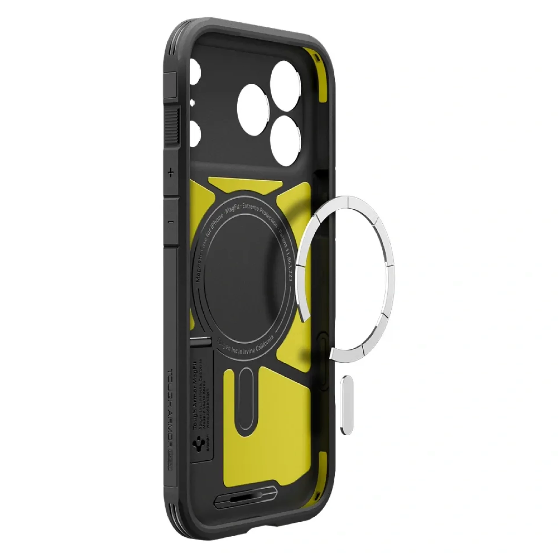Maska Spigen Tough Armor "T" MagSafe za iPhone 17 Pro crna