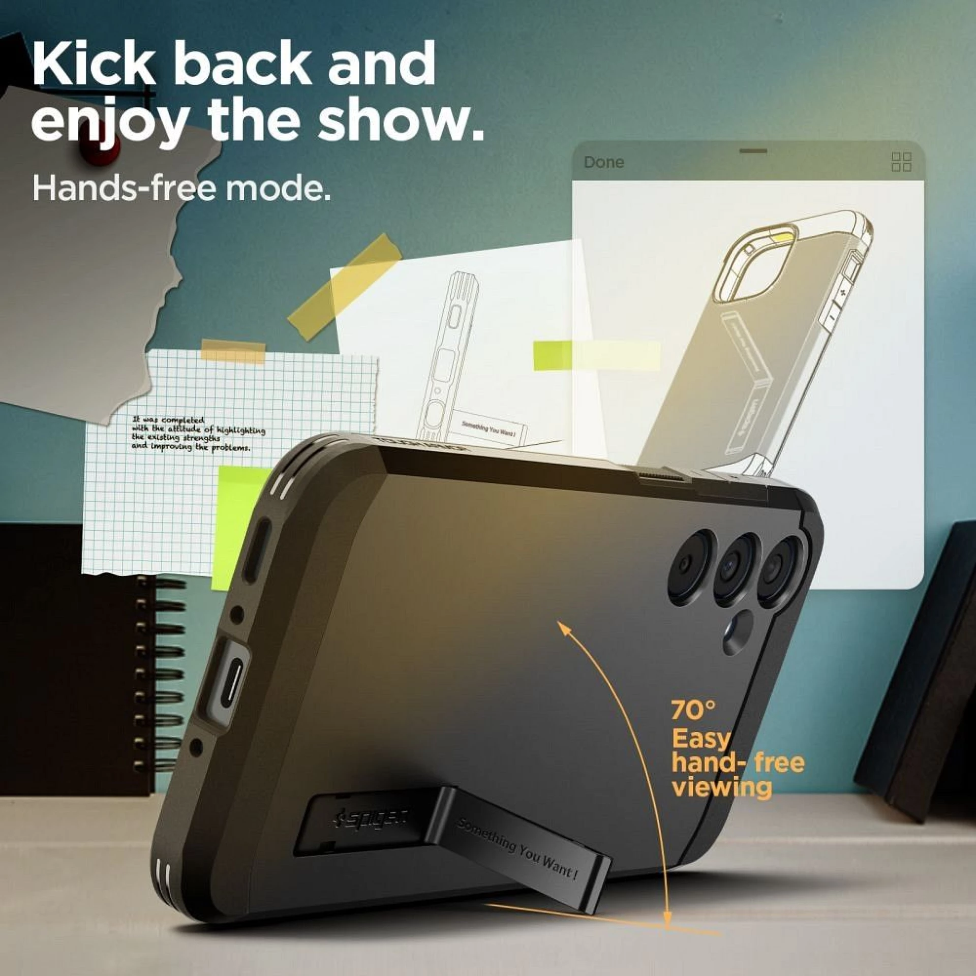 Maska SPIGEN Tough Armor za SAMSUNG A35 5G black