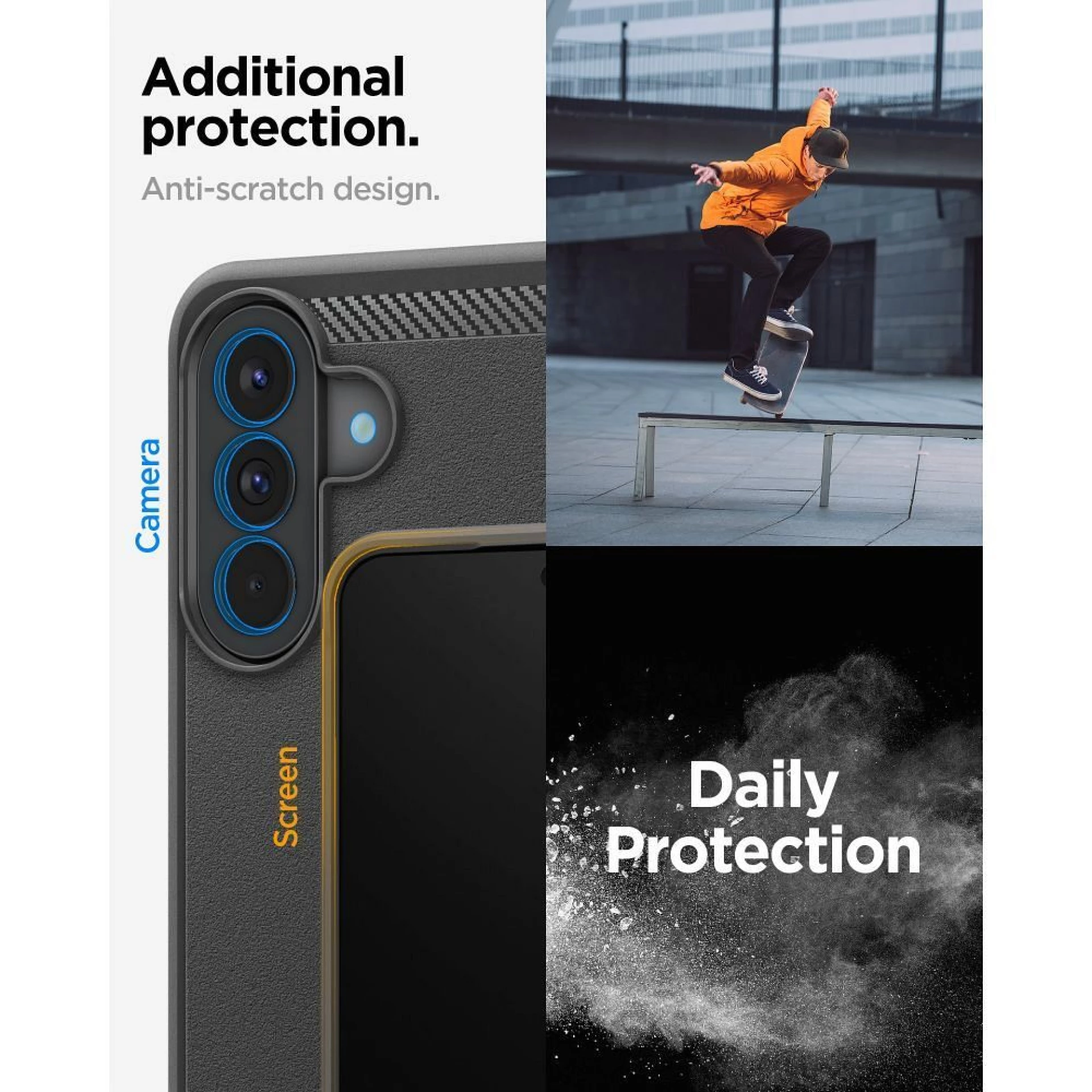 Maska Spigen Tough Armor za Samsung A57 5G crna