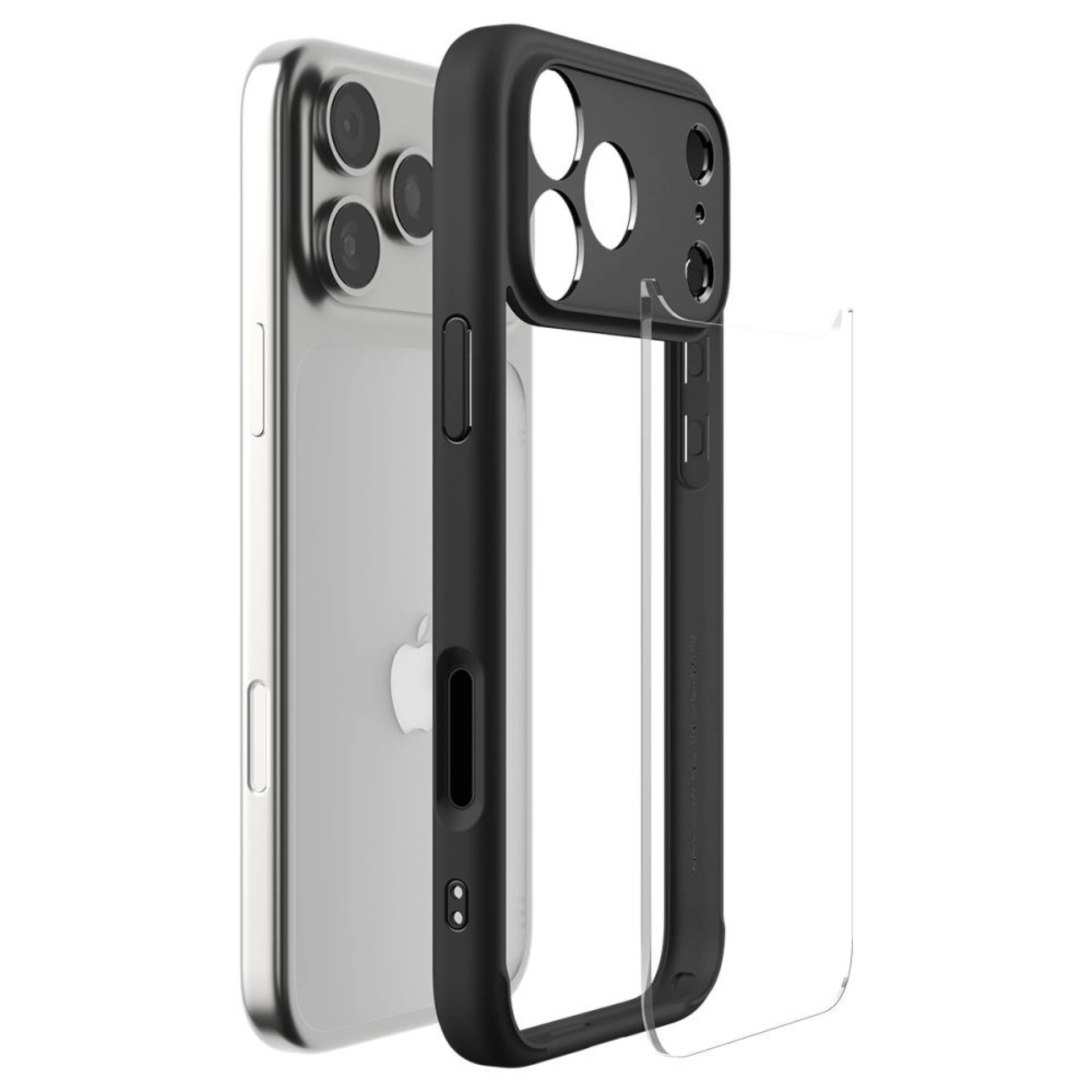 Maska Spigen Ultra Hybrid Case za iPhone 17 Pro matte crna