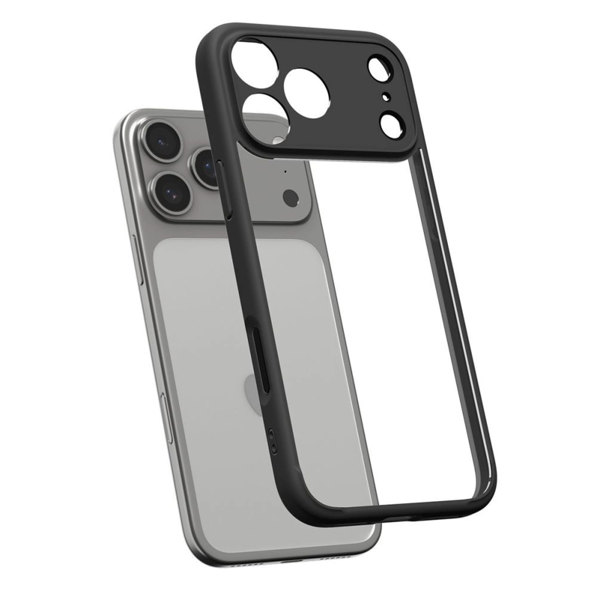 Maska Spigen Ultra Hybrid Case za iPhone 17 Pro Max matte crna
