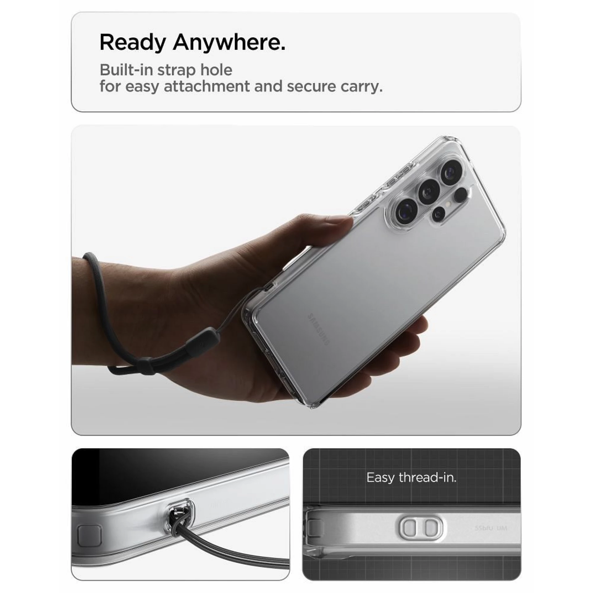 Maska Spigen Ultra Hybrid Case za Samsung S26 Ultra transparent