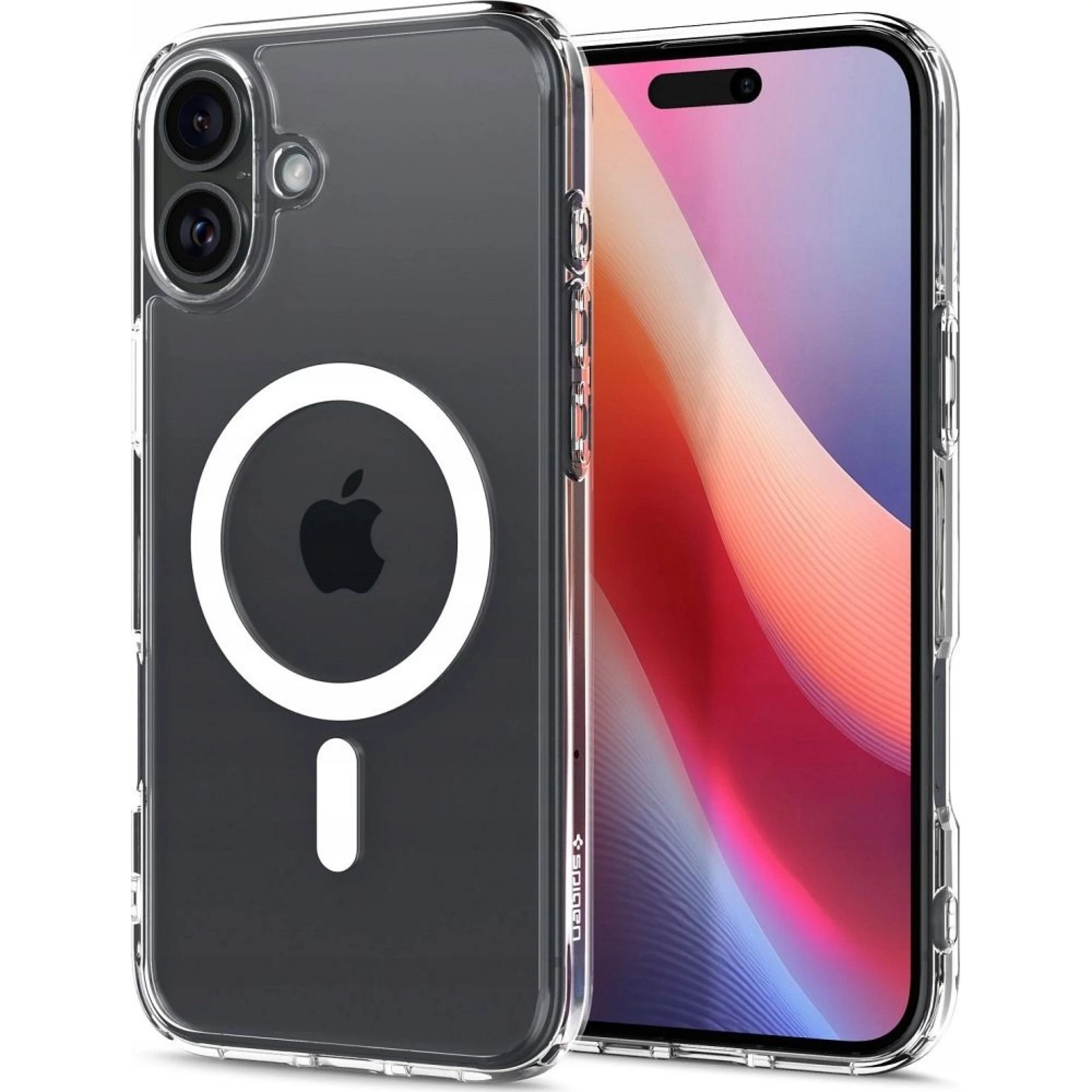 Maska SPIGEN Ultra Hybrid MAG komp.sa MagSafe za iPhone 16 bijela