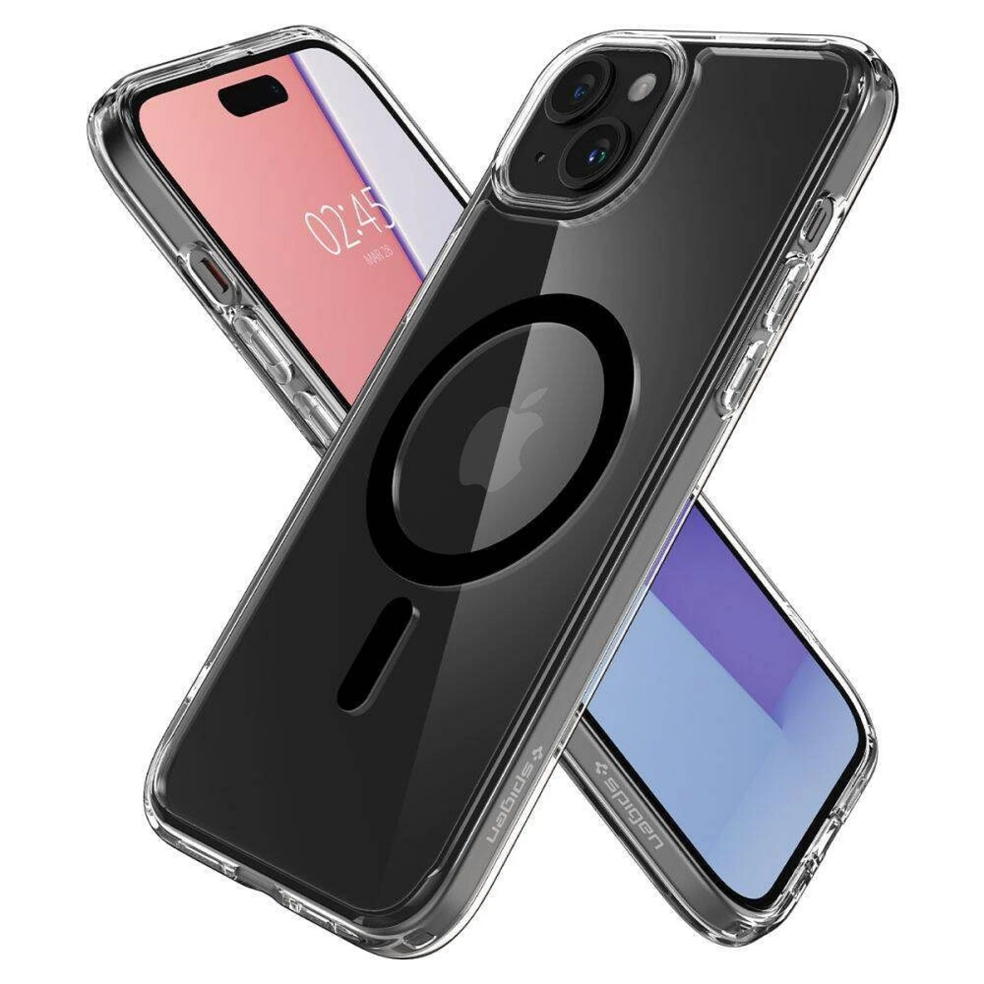 Maska SPIGEN Ultra Hybrid MAG komp.sa MagSafe za iPhone 16 crna