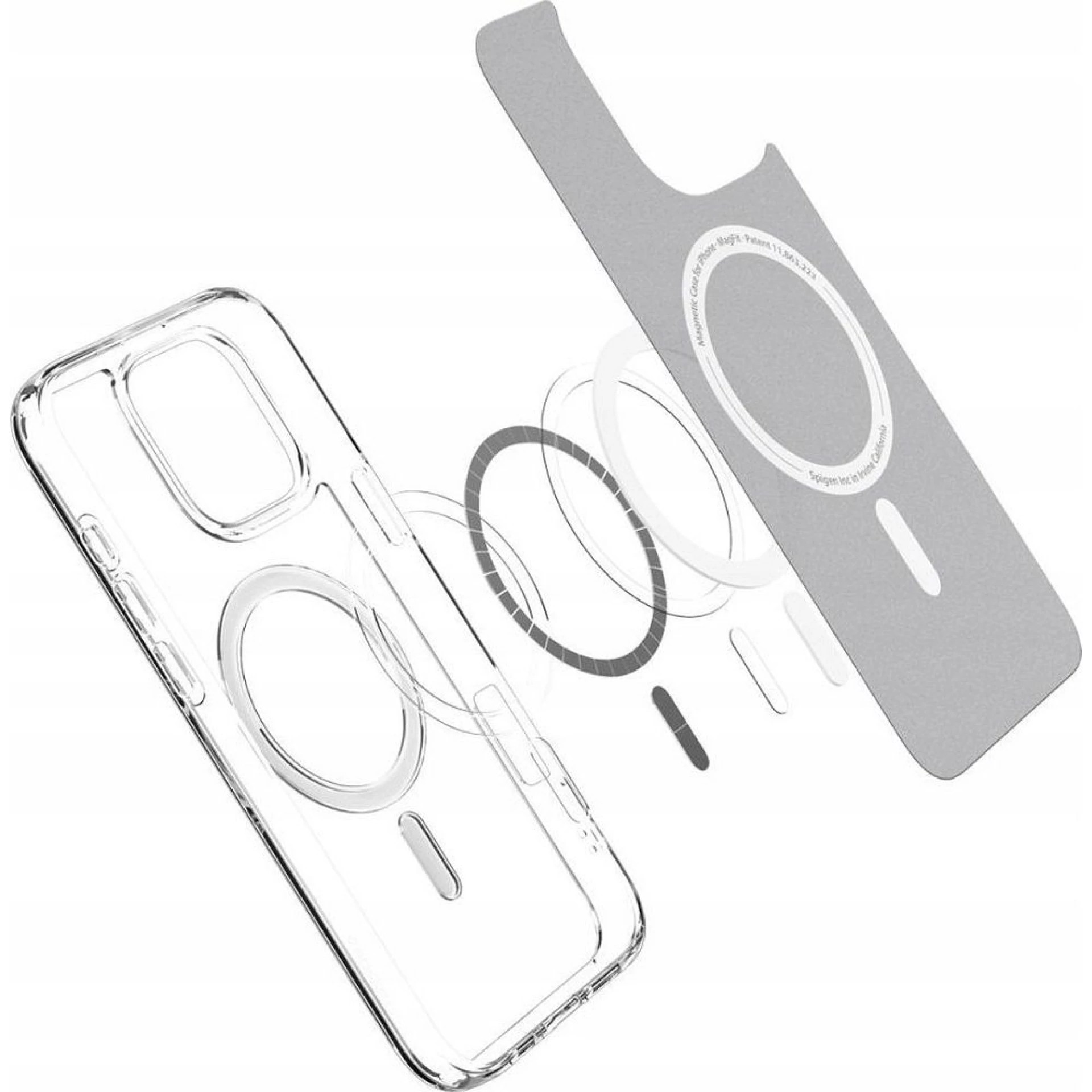 Maska SPIGEN Ultra Hybrid MAG komp.sa MagSafe za iPhone 16 Pro bijela