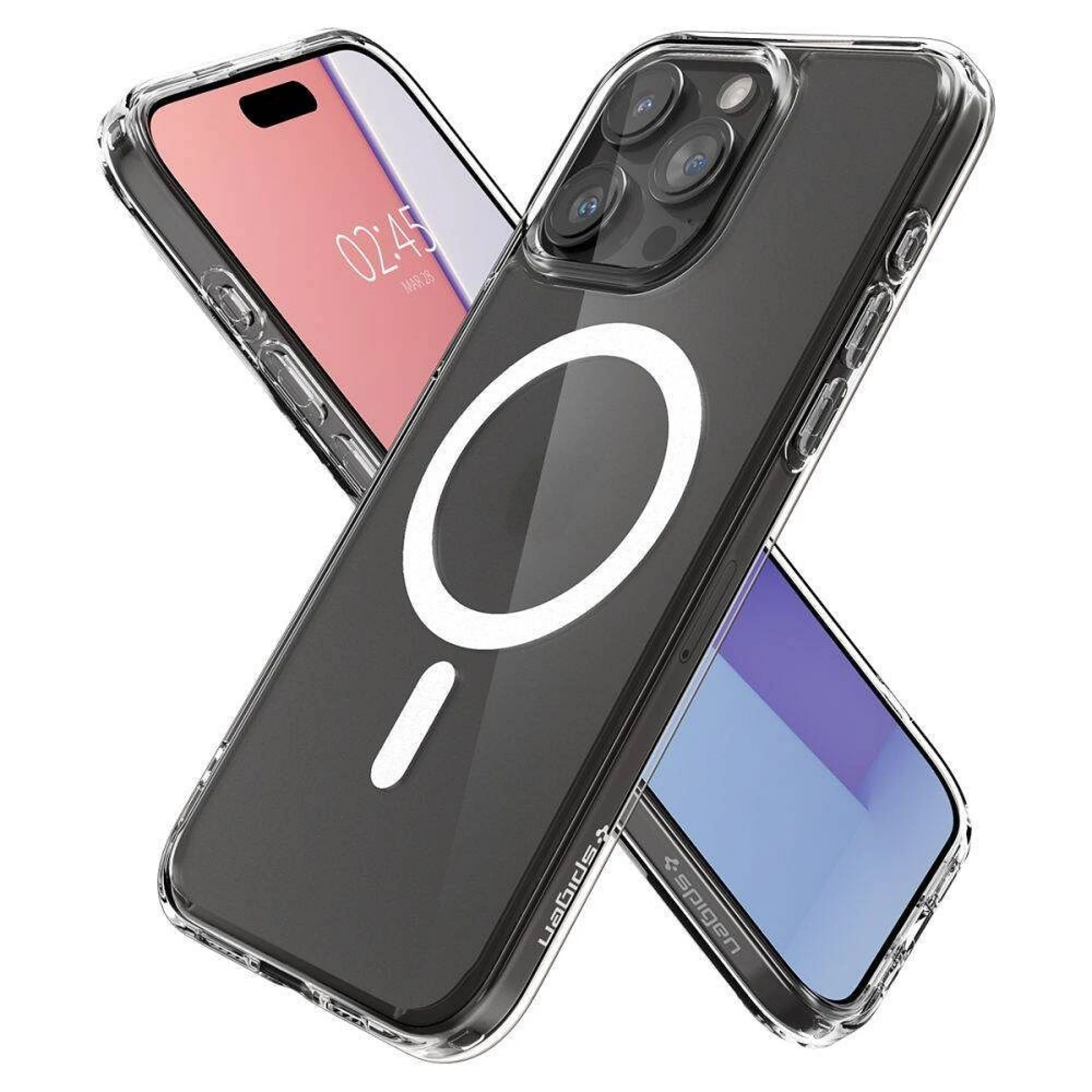 Maska SPIGEN Ultra Hybrid MAG za iPhone 16 Pro clear