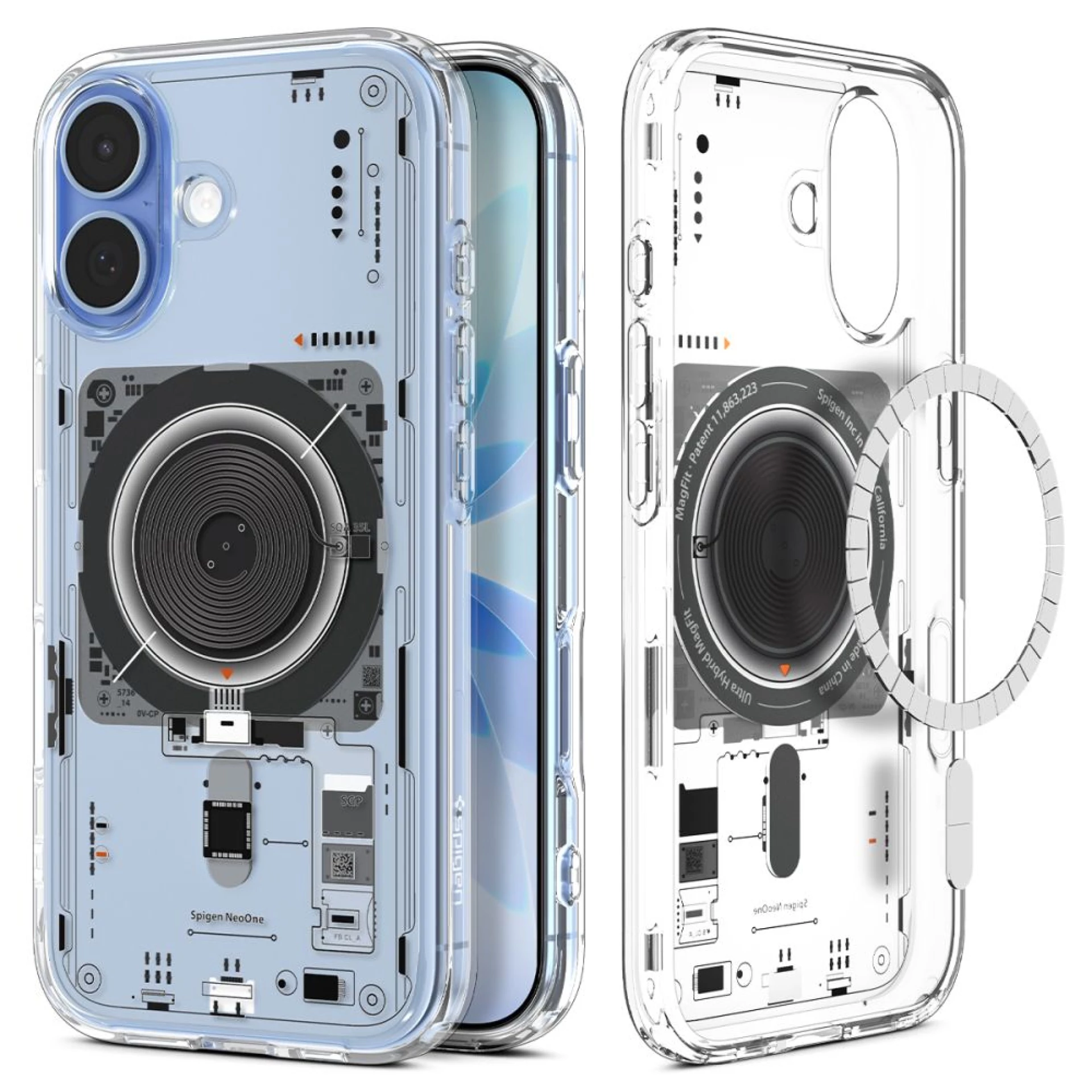 Maska Spigen Ultra Hybrid MagSafe za iPhone 17 Neo One Clear