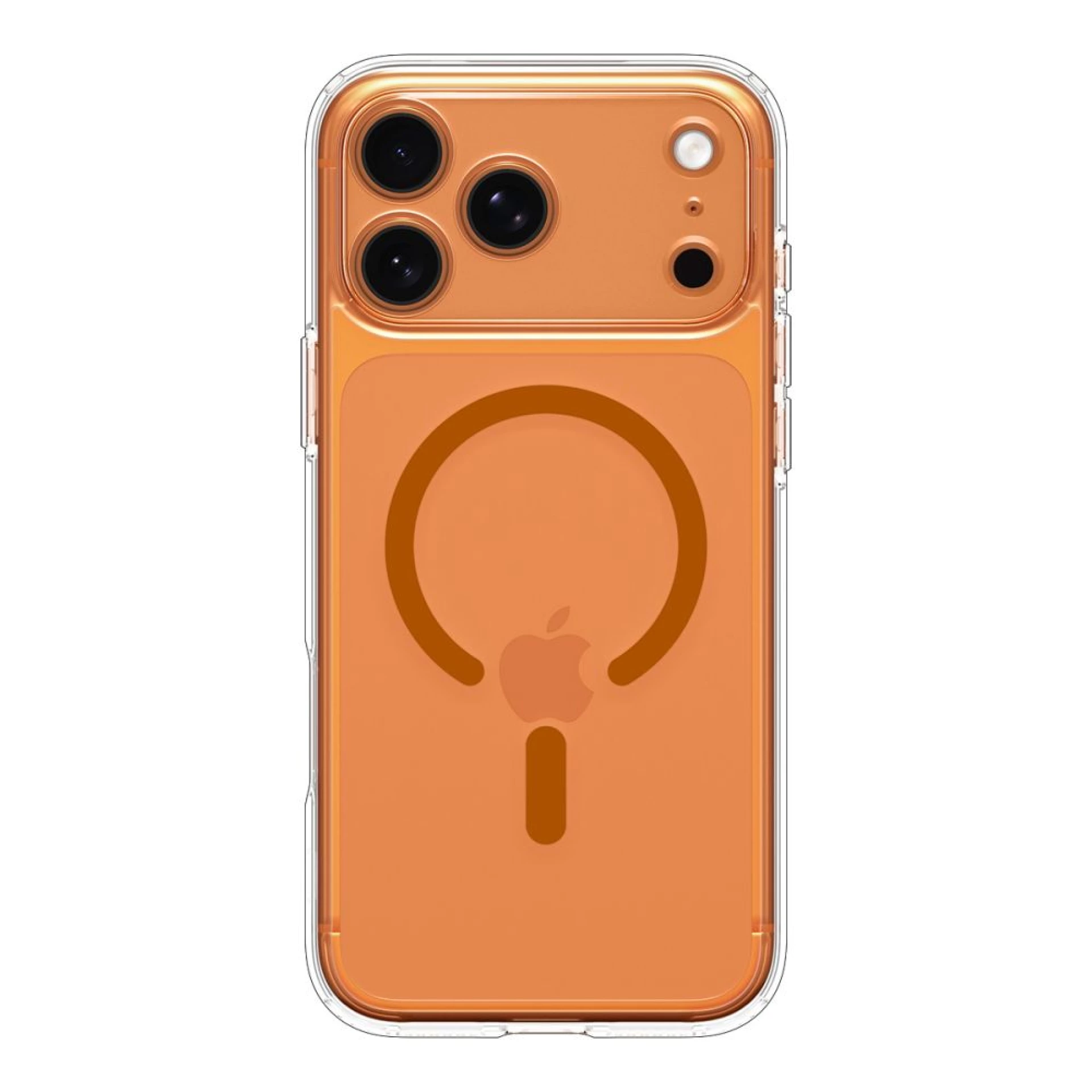 Maska Spigen Ultra Hybrid MagSafe za iPhone 17 Pro clear orange