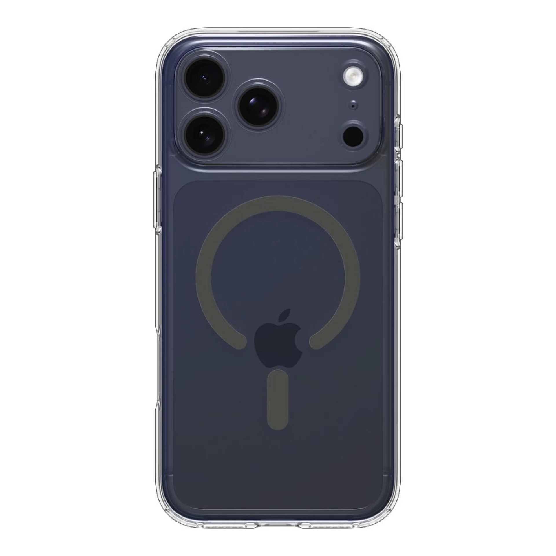 Maska Spigen Ultra Hybrid MagSafe za iPhone 17 Pro clear/siva