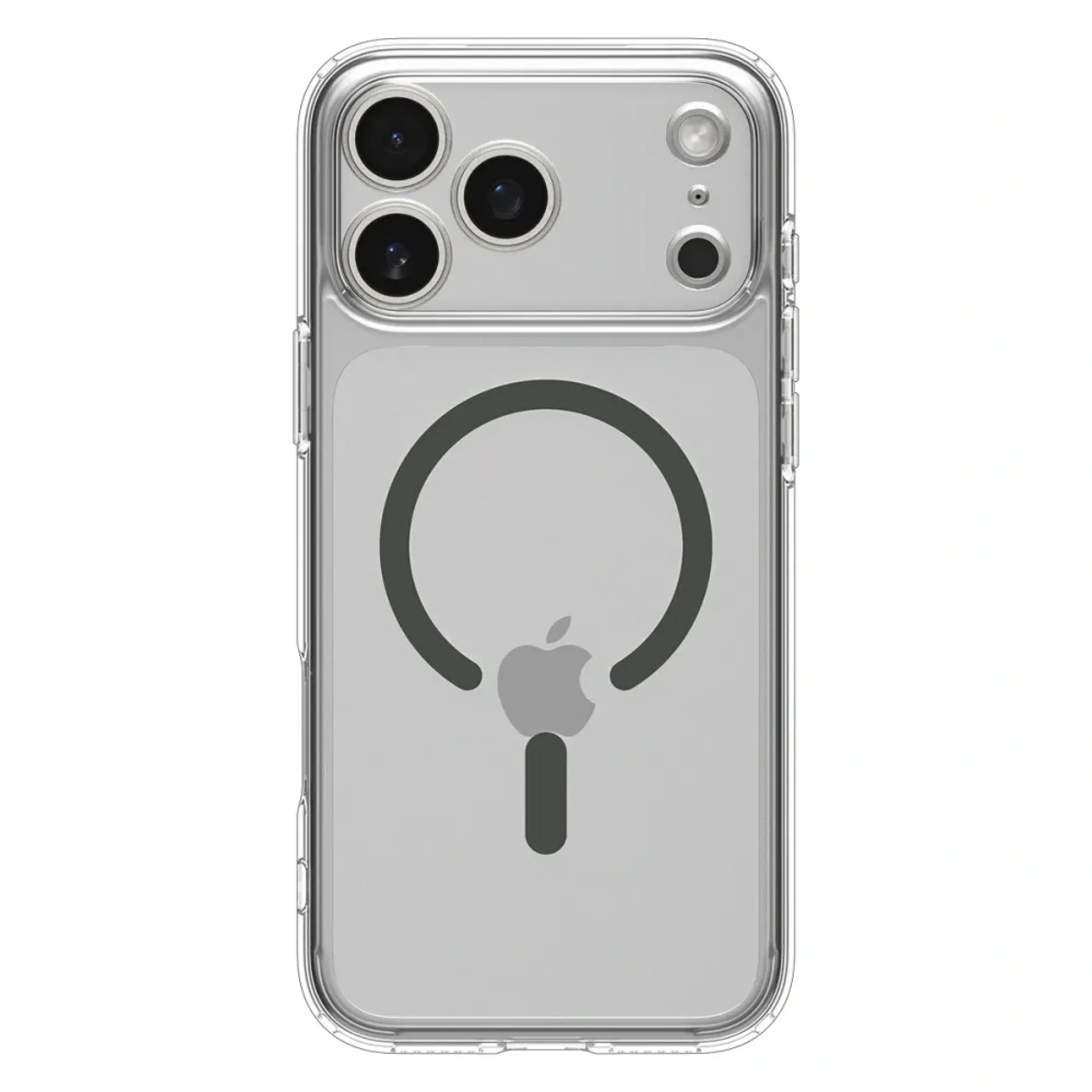 Maska Spigen Ultra Hybrid MagSafe za iPhone 17 Pro Max clear/siva