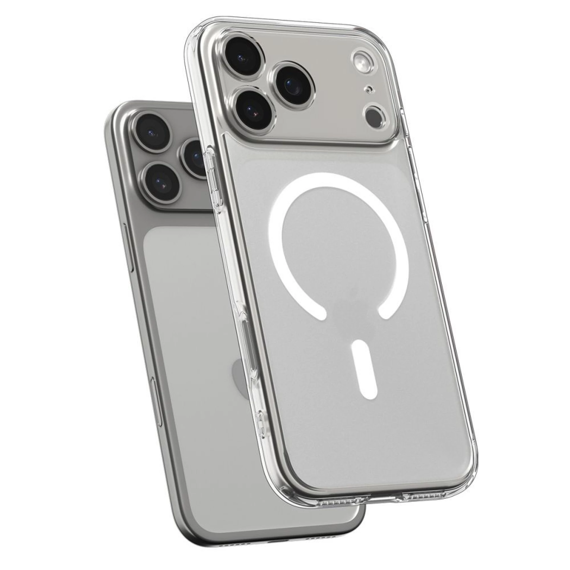 Maska Spigen Ultra Hybrid MagSafe za iPhone 17 Pro Max providna/bijela