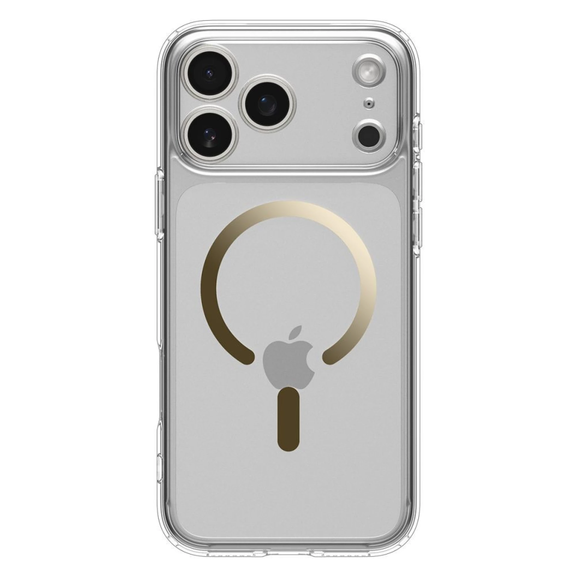 Maska Spigen Ultra Hybrid MagSafe za iPhone 17 Pro Max providna/gold