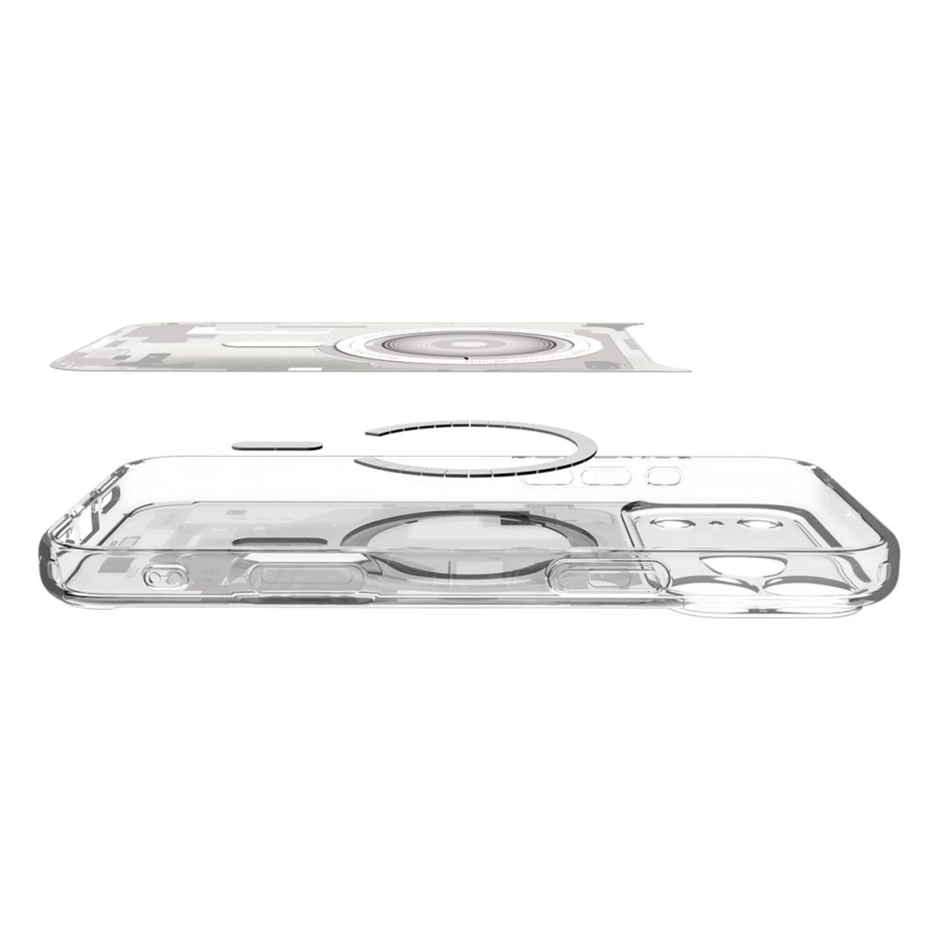 Maska Spigen Ultra Hybrid MagSafe za iPhone 17 Pro Zero One bijela