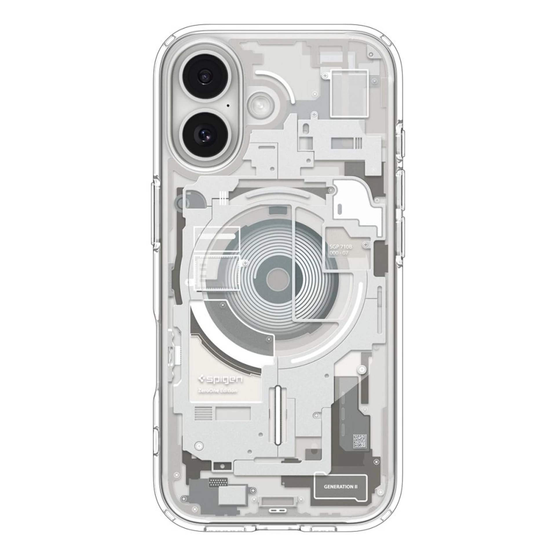 Maska Spigen Ultra Hybrid MagSafe za iPhone 17 Zero One titanium