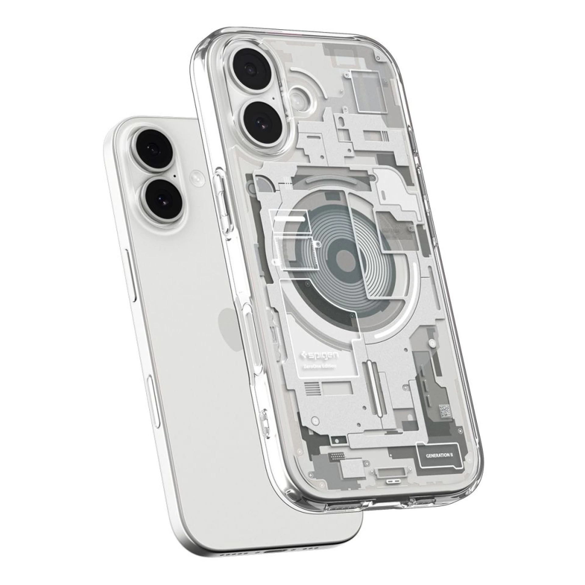 Maska Spigen Ultra Hybrid MagSafe za iPhone 17 Zero One titanium