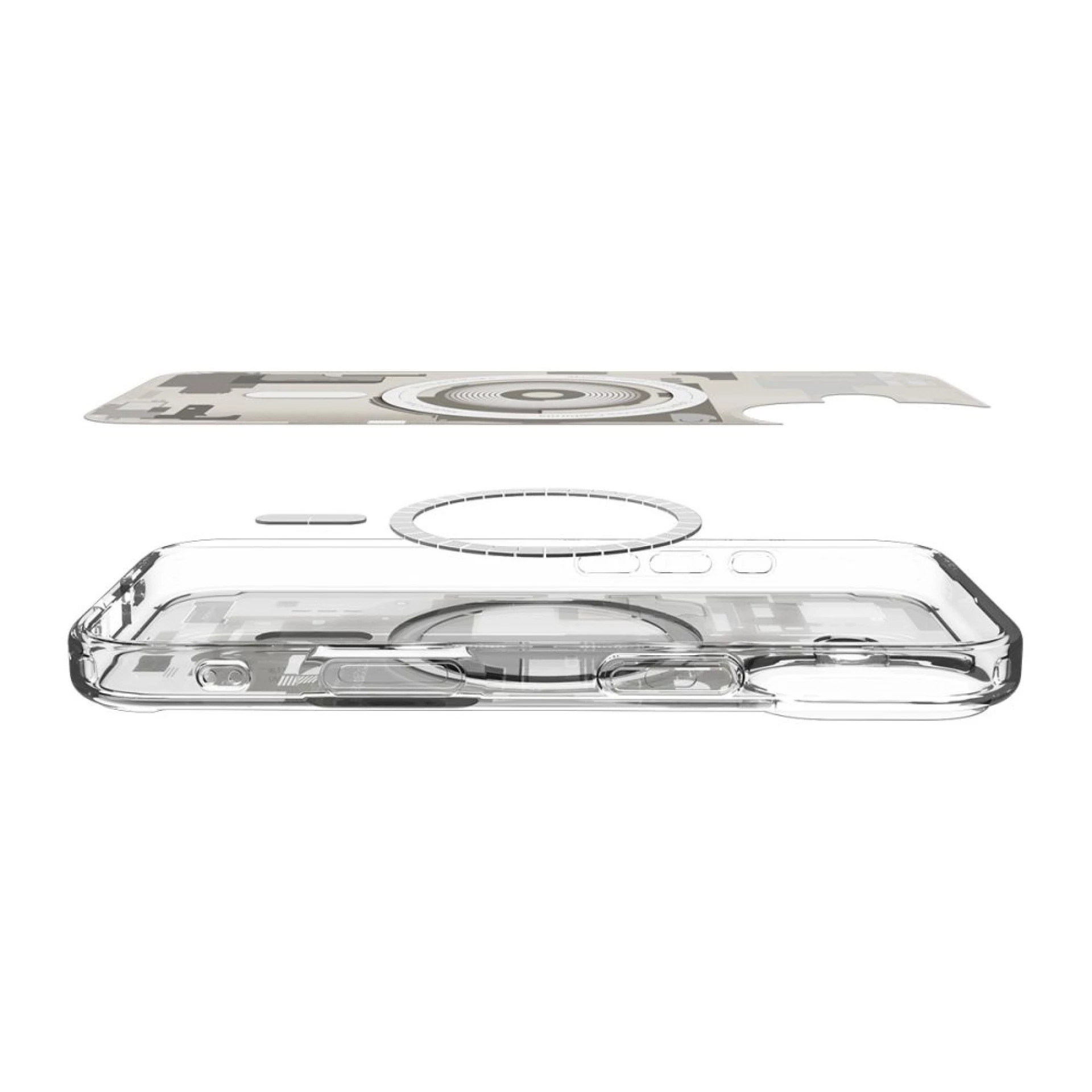 Maska Spigen Ultra Hybrid MagSafe za iPhone 17 Zero One titanium