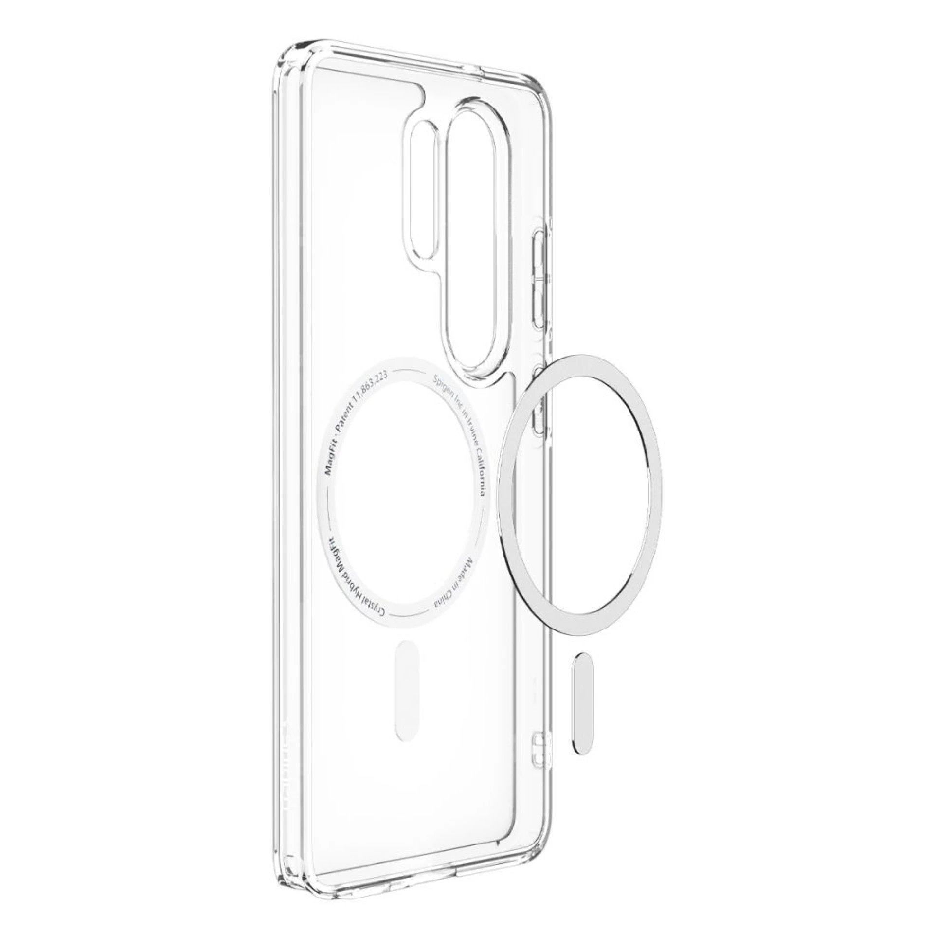 Maska Spigen Ultra Hybrid MagSafe za Samsung S26 Ultra clear bijela