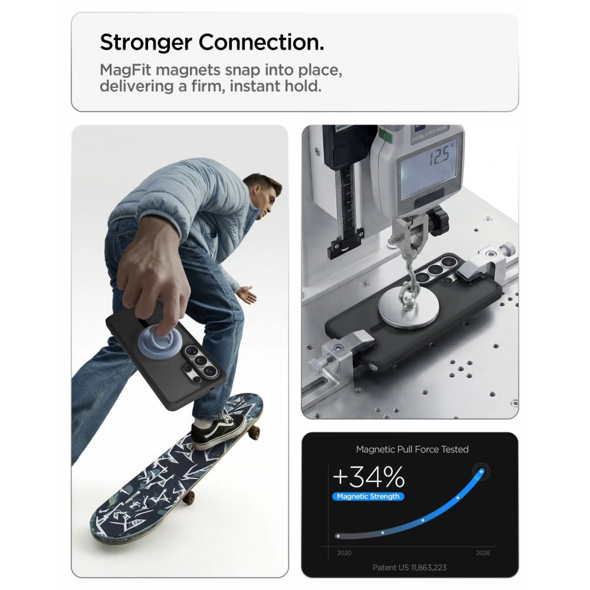 Maska Spigen Ultra Hybrid MagSafe za Samsung S26 Ultra translucent