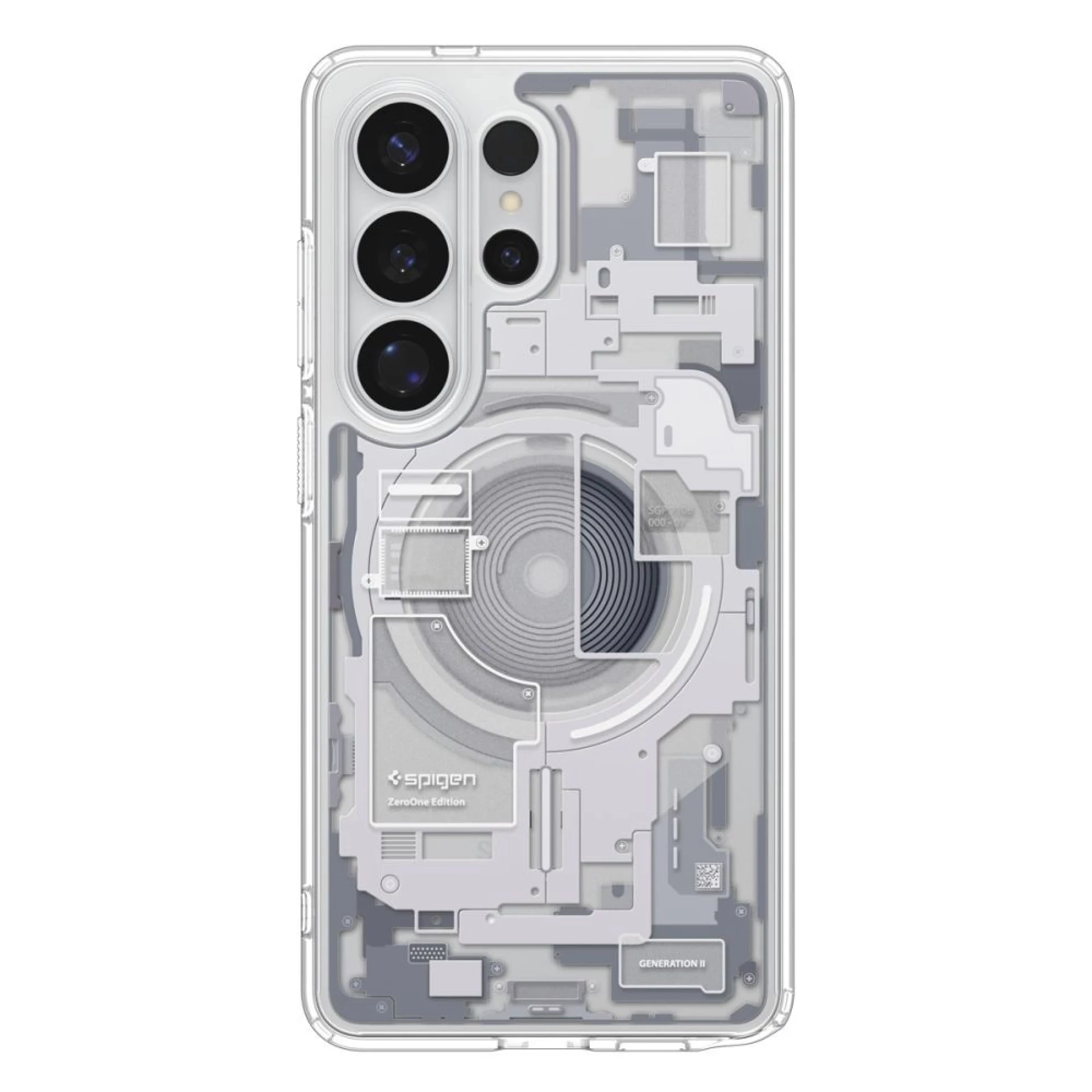 Maska Spigen Ultra Hybrid MagSafe za Samsung S26 Ultra Zero One bijela