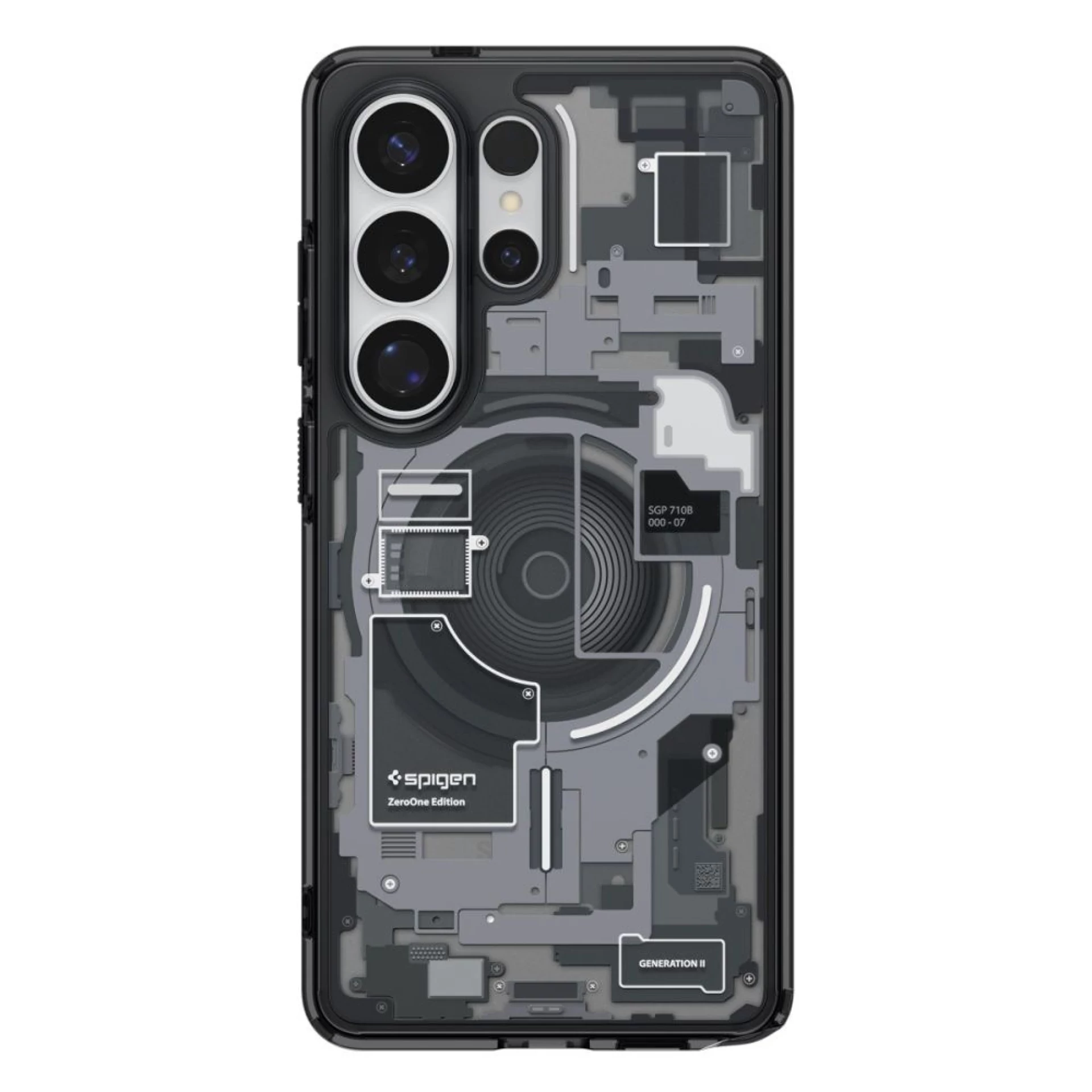 Maska Spigen Ultra Hybrid MagSafe za Samsung S26 Ultra Zero One crna