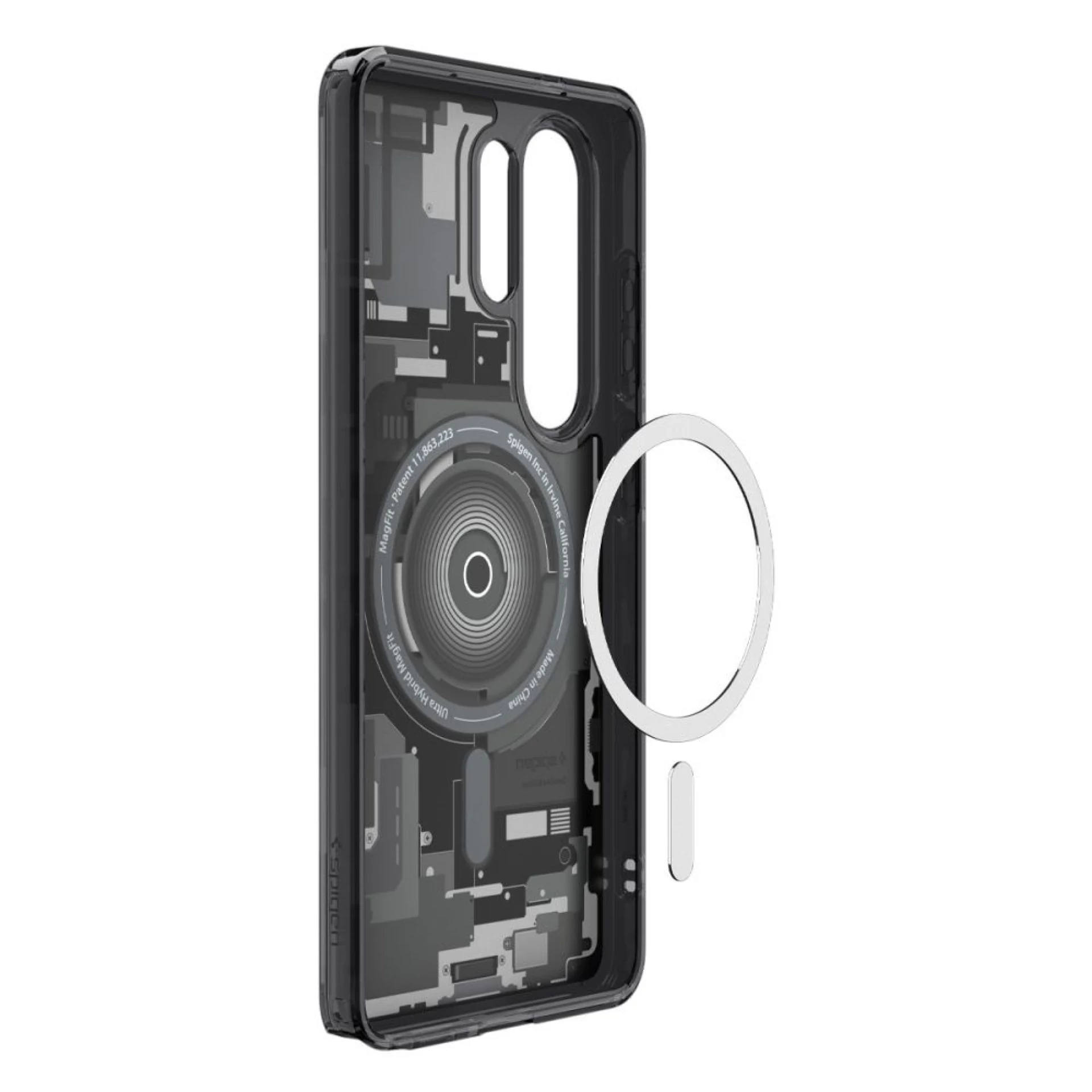Maska Spigen Ultra Hybrid MagSafe za Samsung S26 Ultra Zero One crna