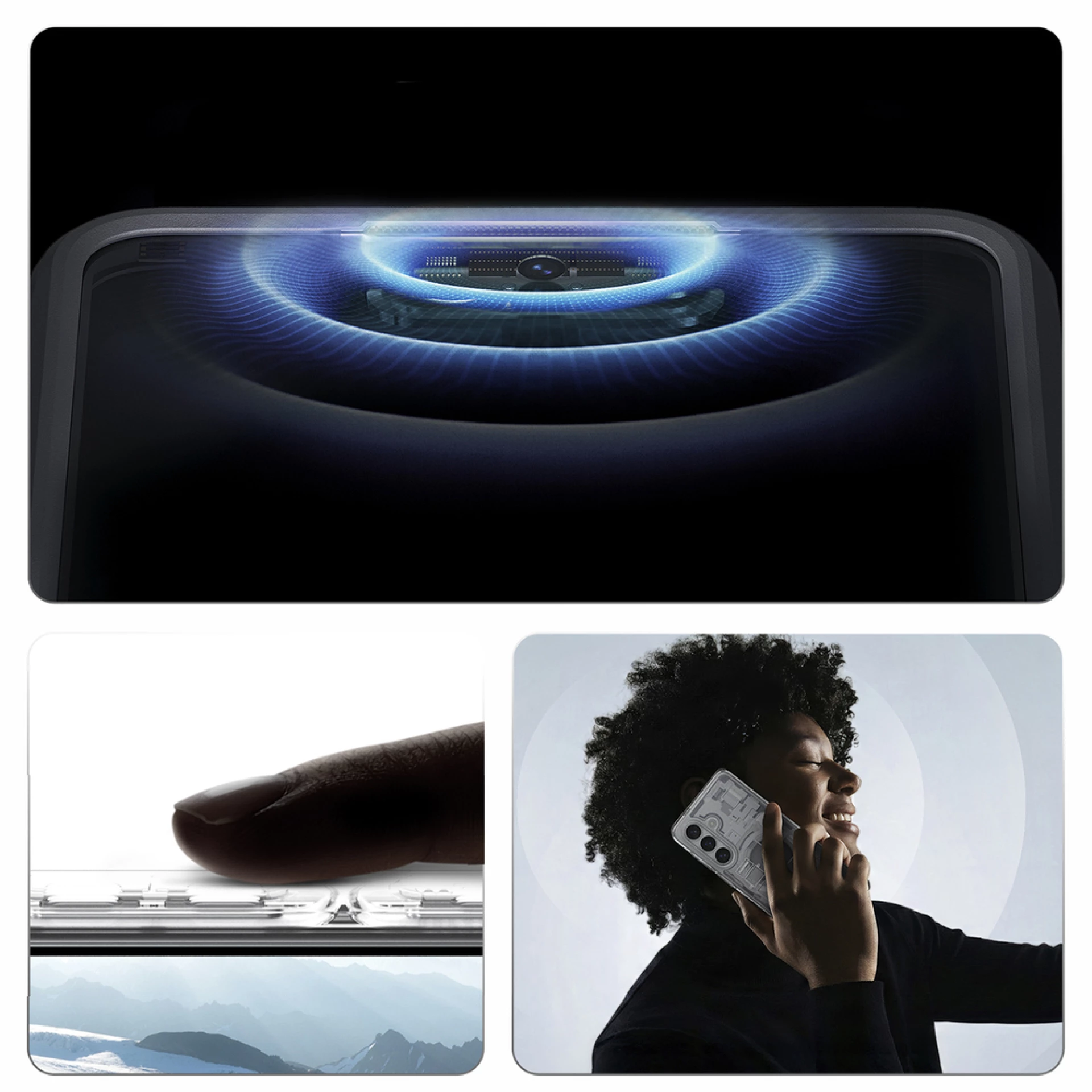 Maska Spigen Ultra Hybrid MagSafe za Samsung S26 Zero One clear bijela