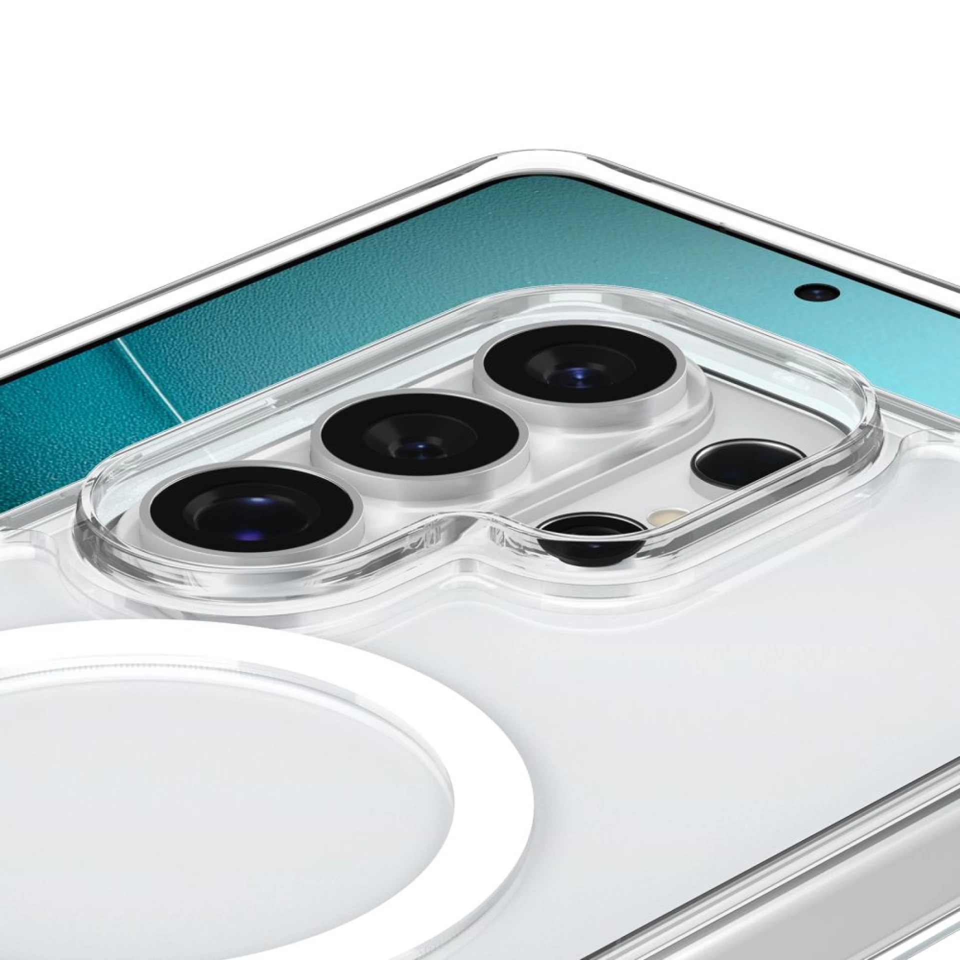 Maska Spigen Ultra Hybrid S Mag za Samsung S26 Ultra clear bijela