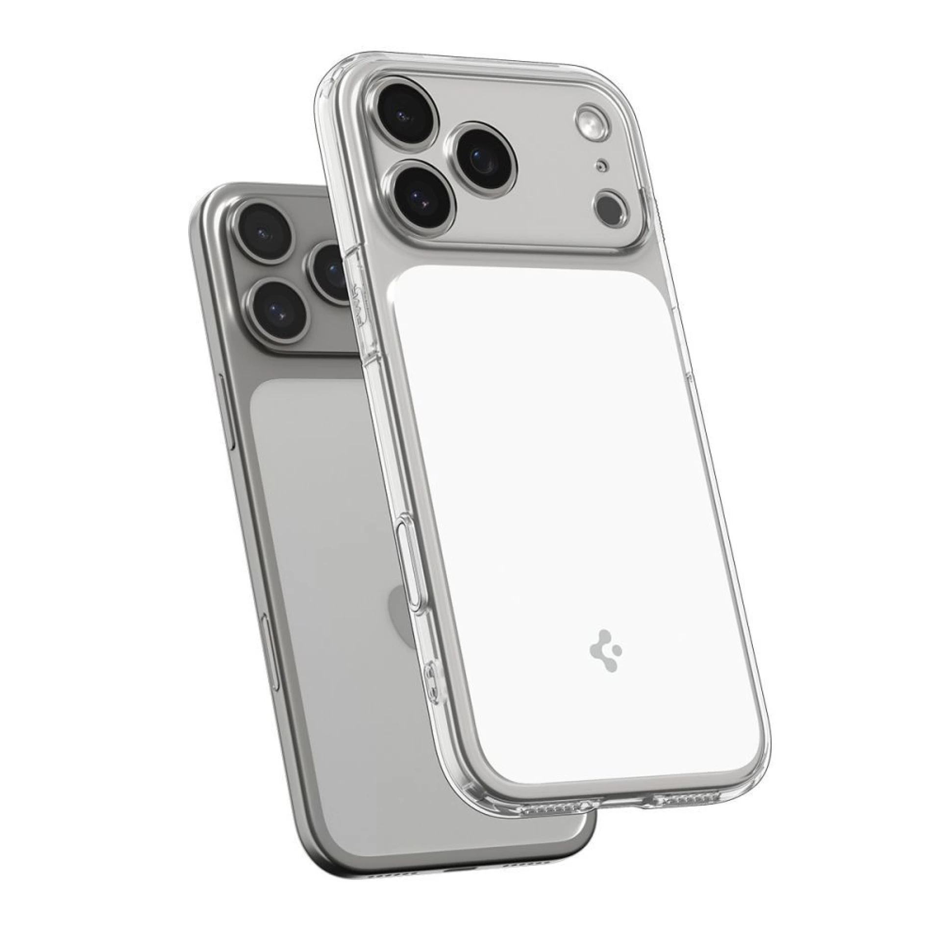 Maska Spigen Ultra Hybrid "T" MagSafe za iPhone 17 Pro Max providna/bijela