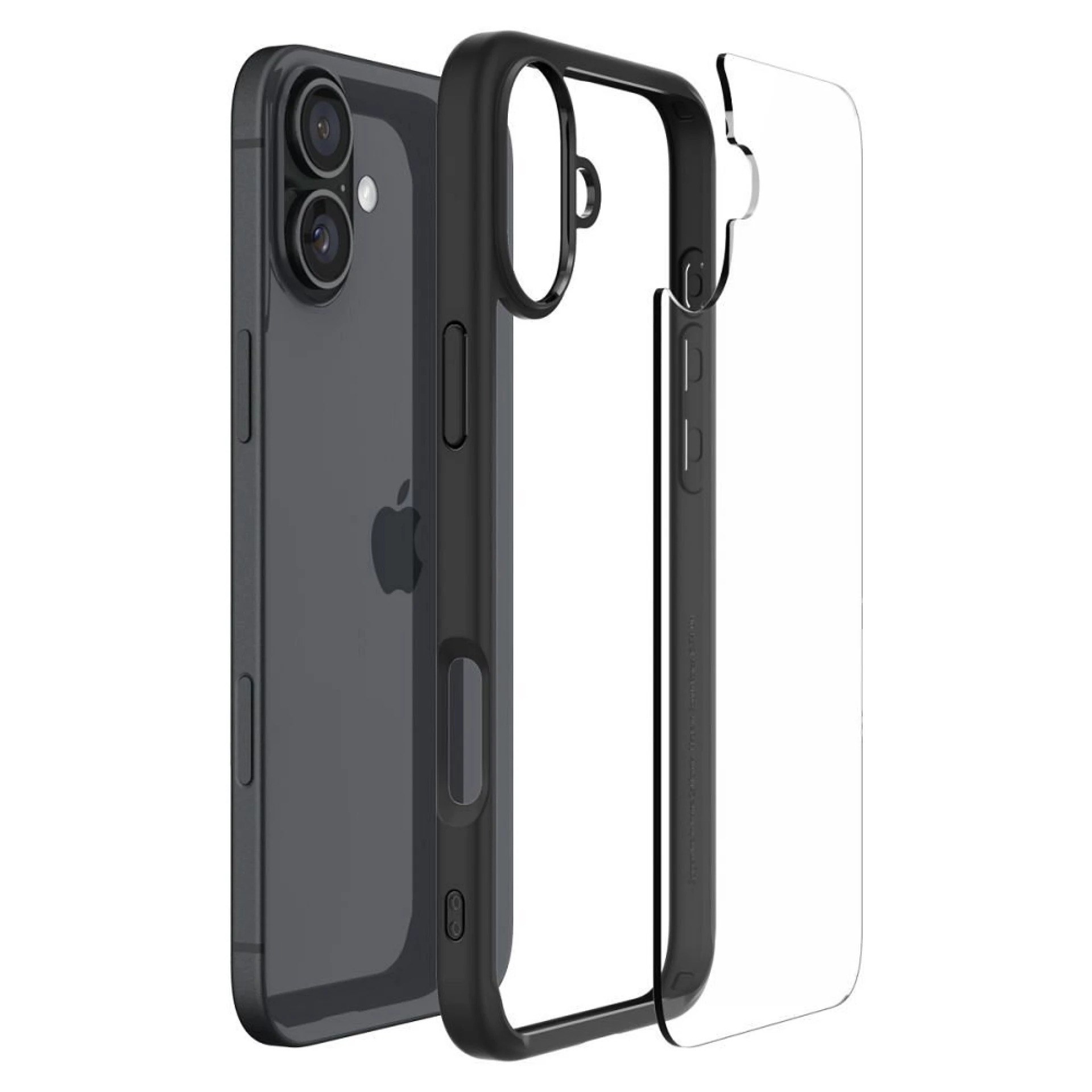 Maska SPIGEN Ultra Hybrid za iPhone 16 mat crna
