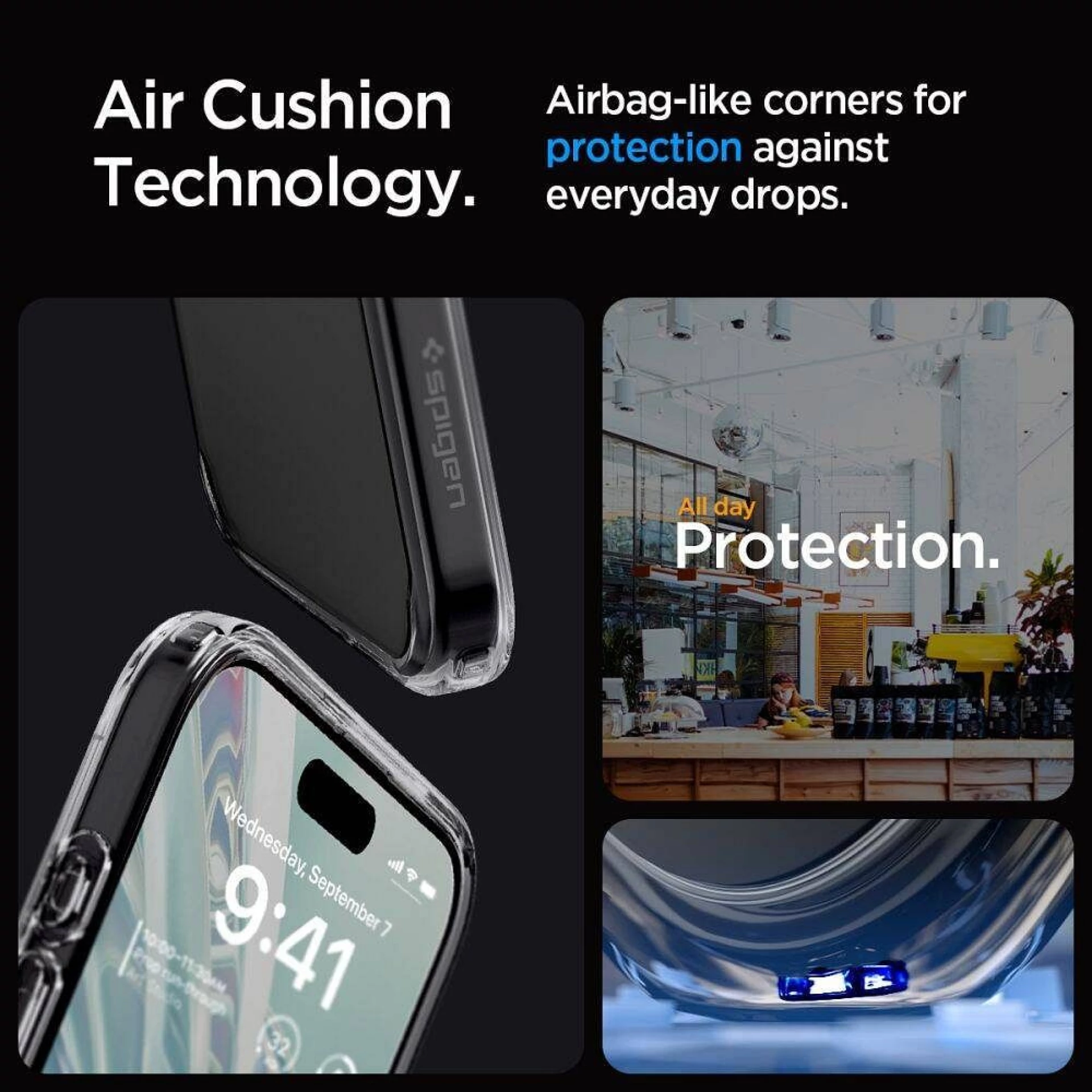 Maska SPIGEN Ultra Hybrid za iPhone 16 Pro space crystal