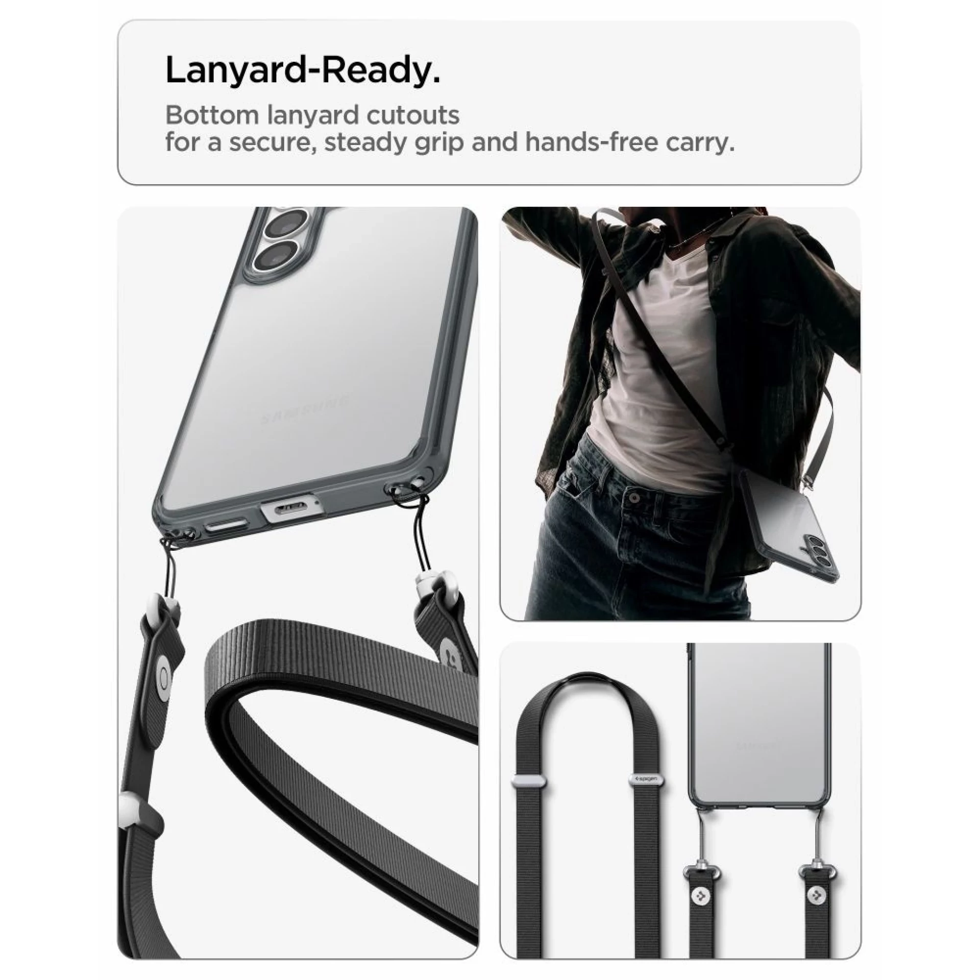 Maska Spigen Ultra Hybrid za Samsung S26 Semi-Transparent