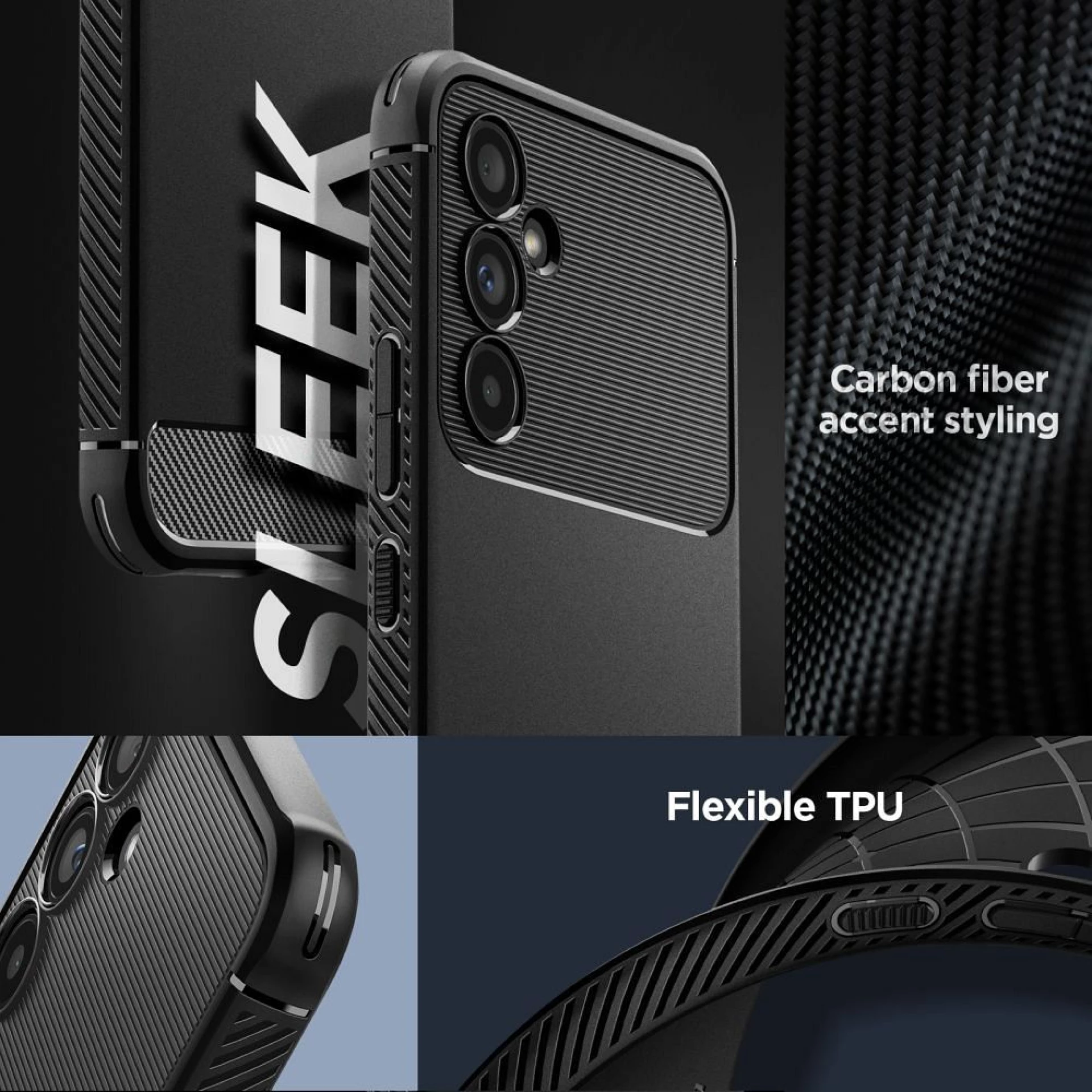 Maska SPIGEN za SAMSUNG A54 5G matte black