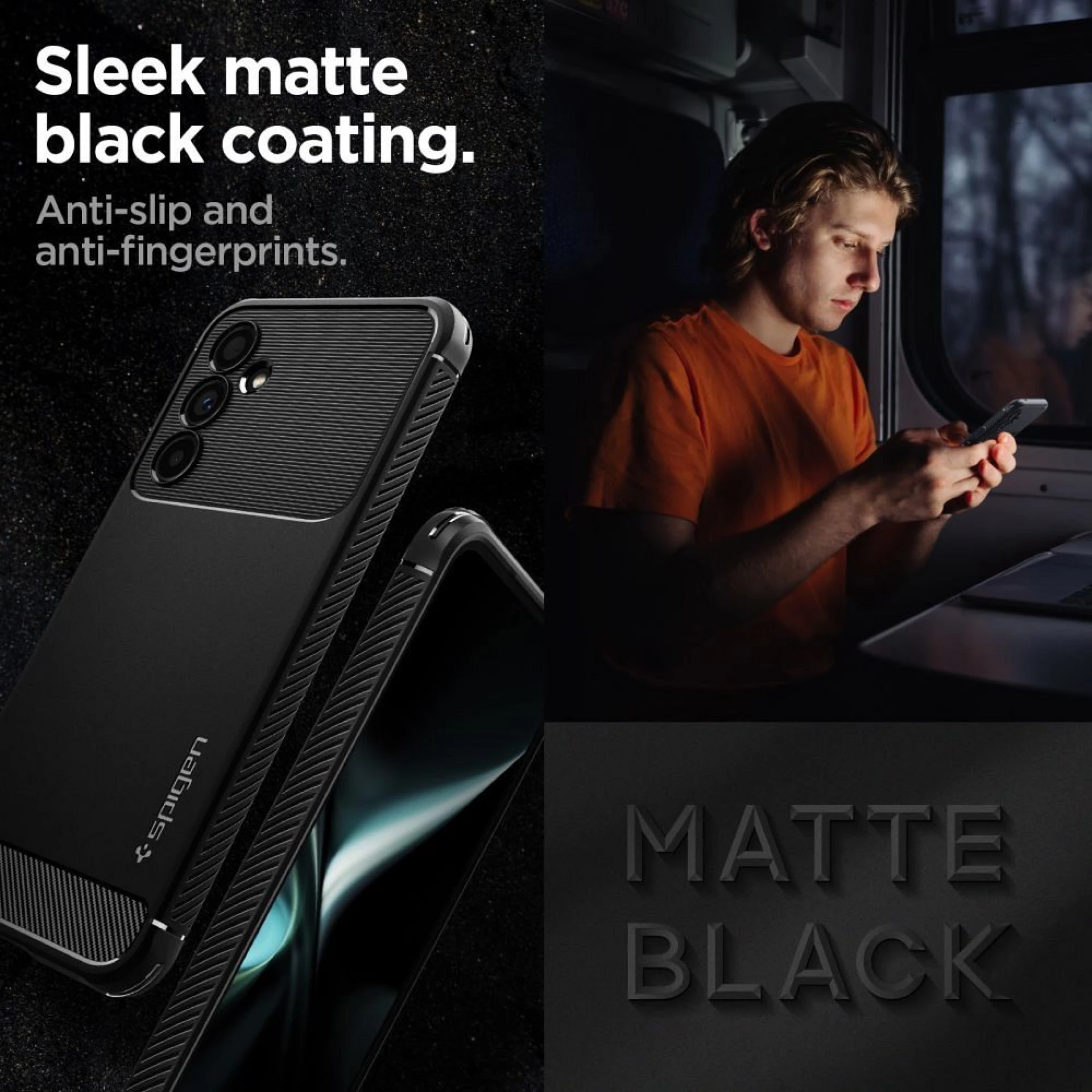 Maska SPIGEN za SAMSUNG A54 5G matte black