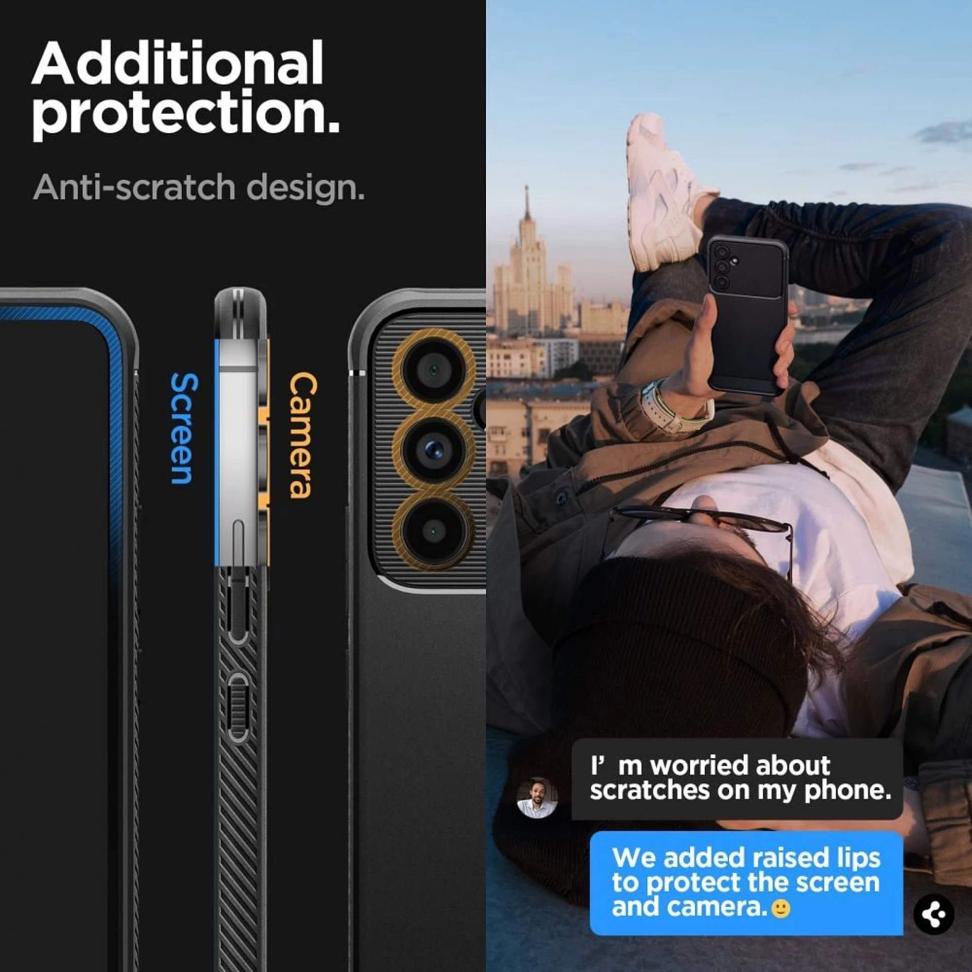 Maska SPIGEN za SAMSUNG A54 5G matte black