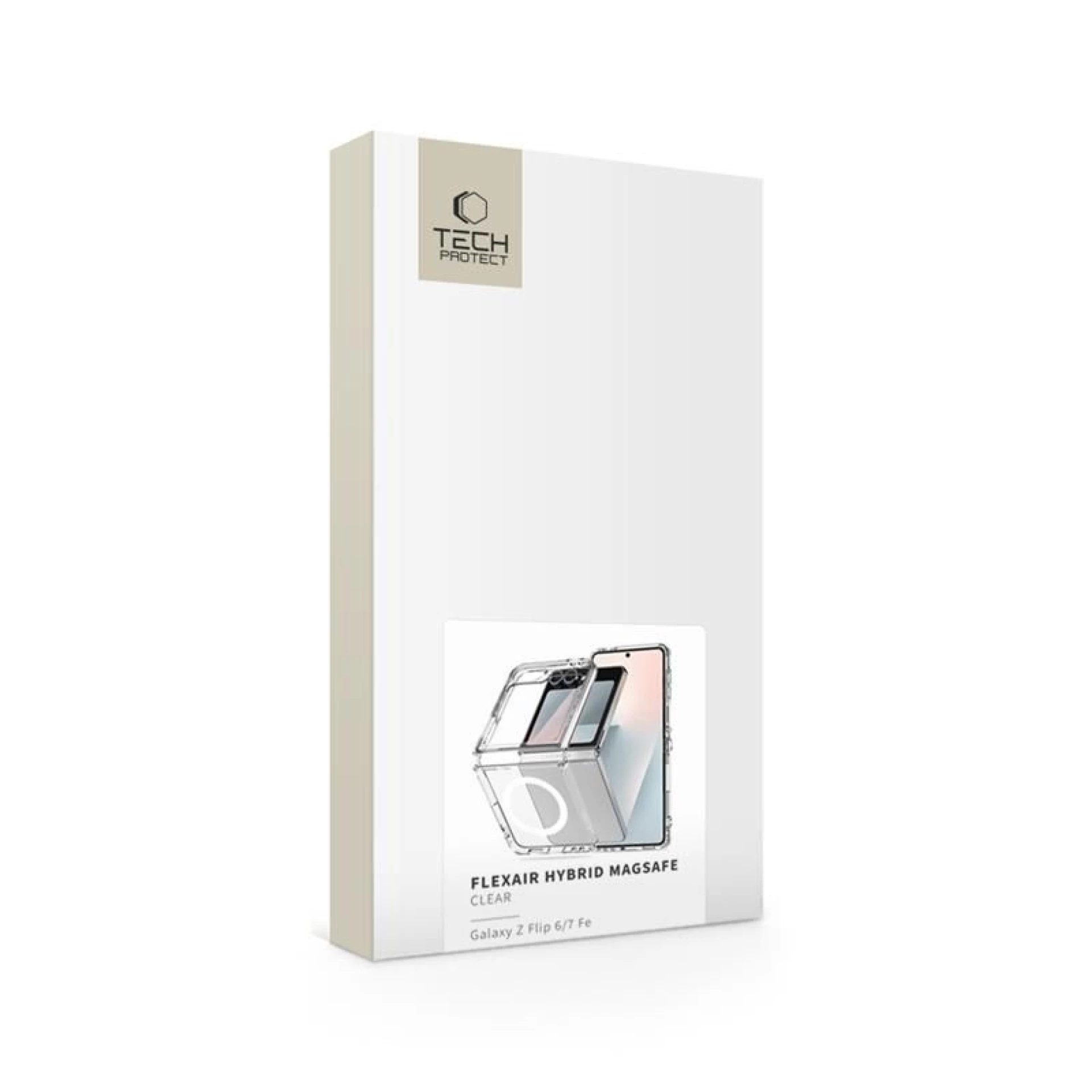Maska Tech-Protect FlexAir Hybrid MagSafe za Samsung Z Flip 6/7 FE providna