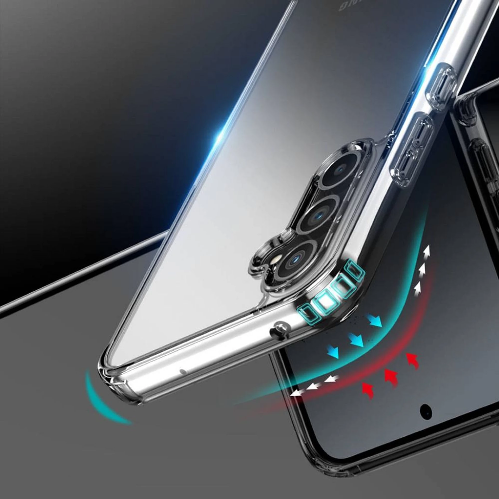 Maska za SAMSUNG A54 transparent