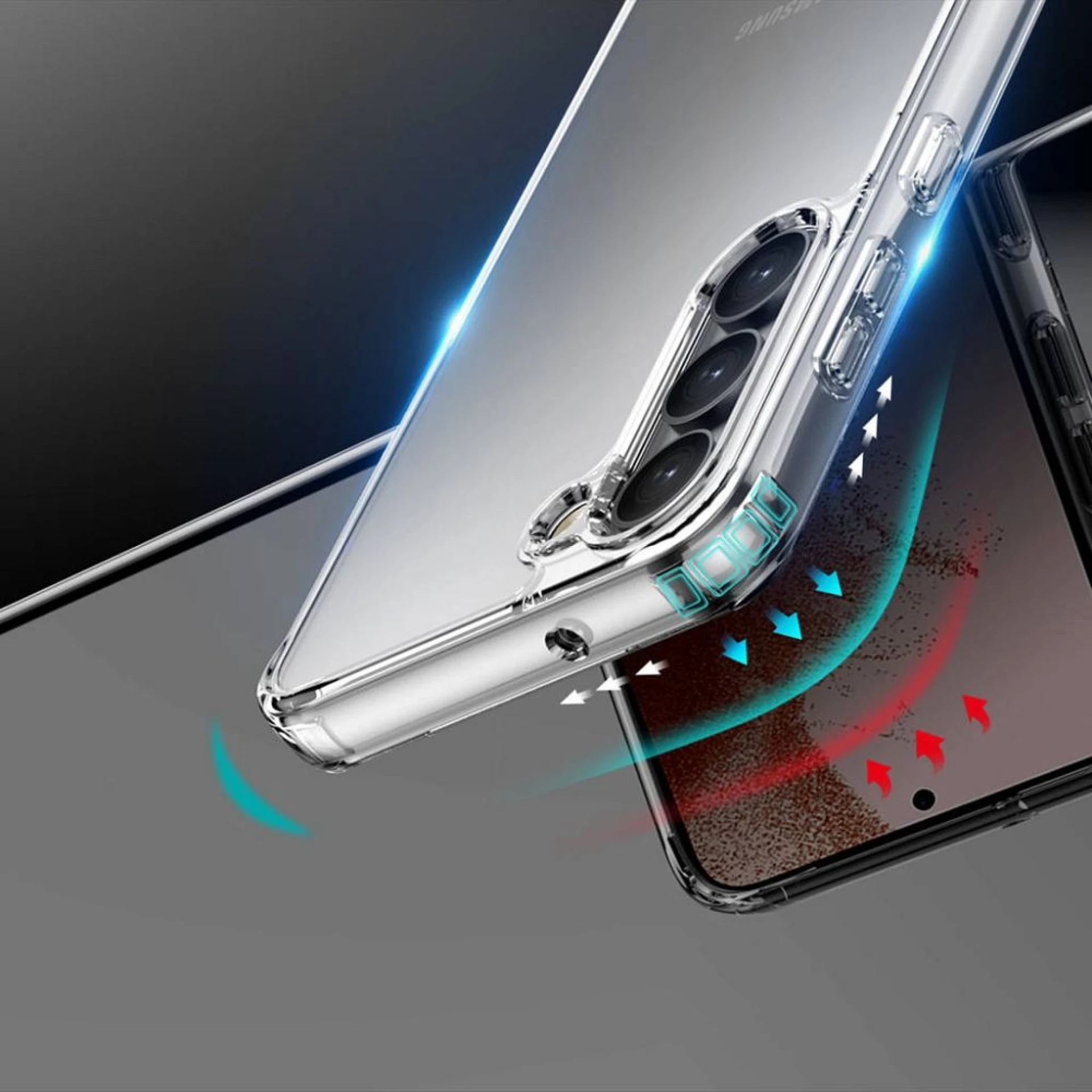 Maska za SAMSUNG S23 transparent