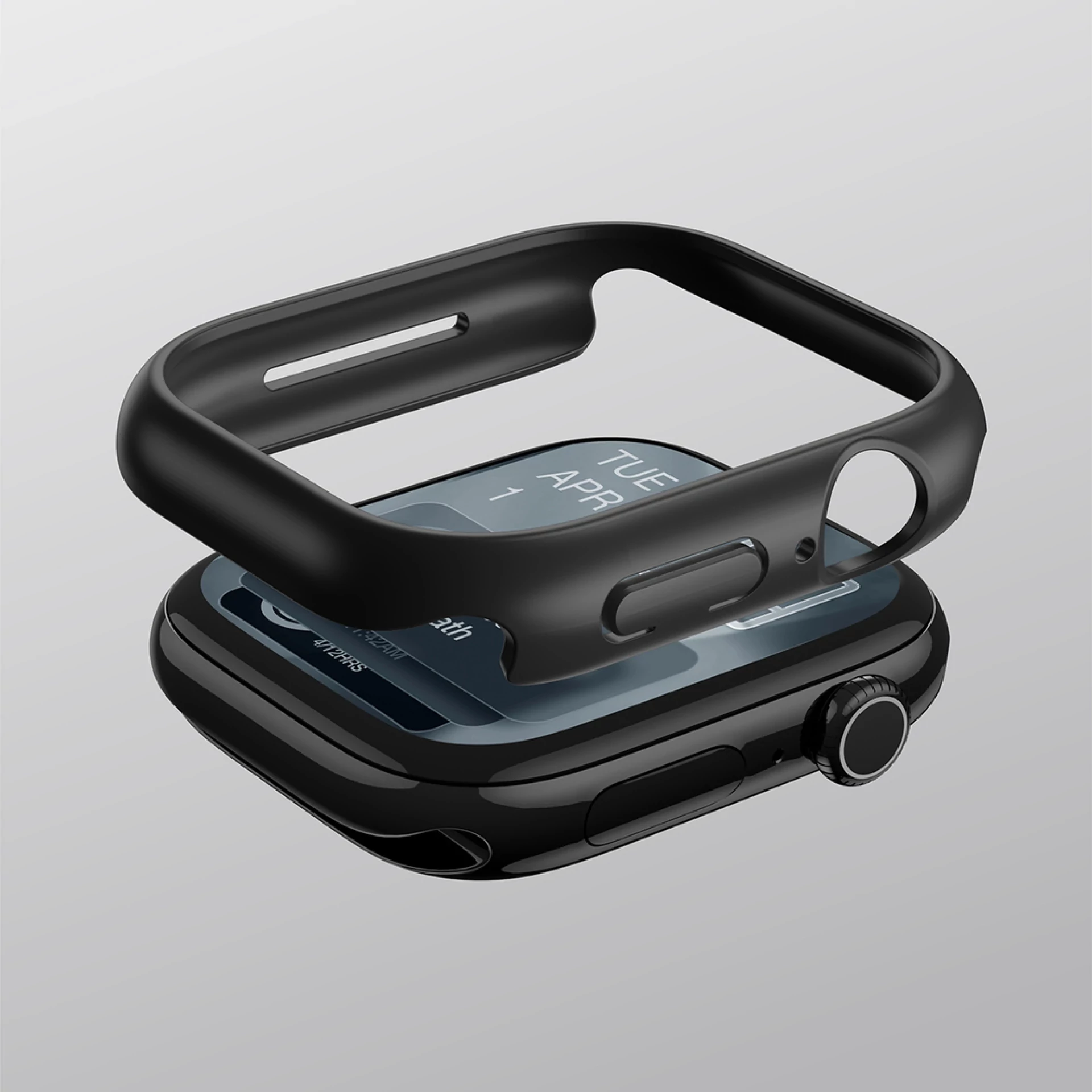 Maska zaštitna AmazingThing za Apple Watch Series 11 42mm crna