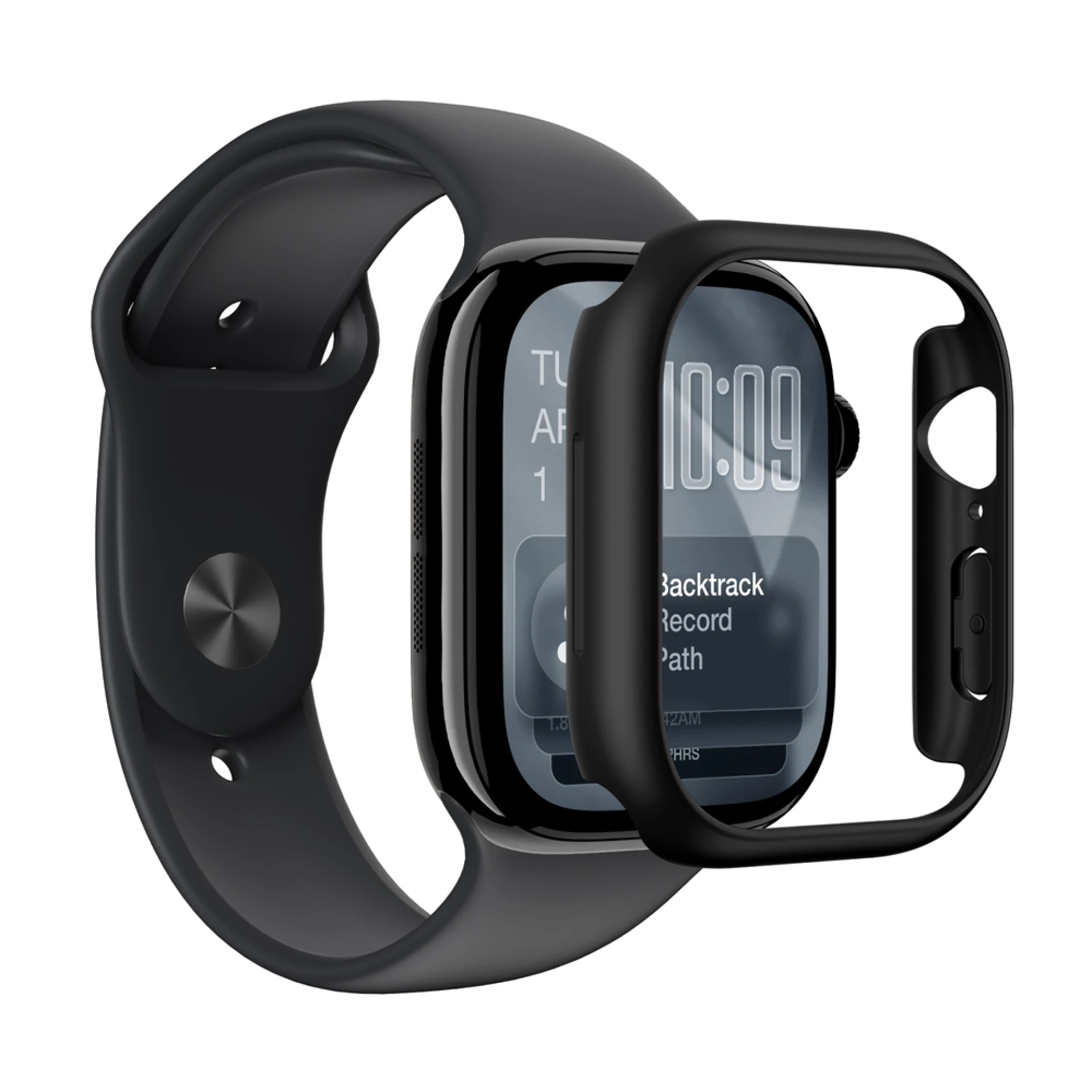Maska zaštitna AmazingThing za Apple Watch Series 11 46mm crna